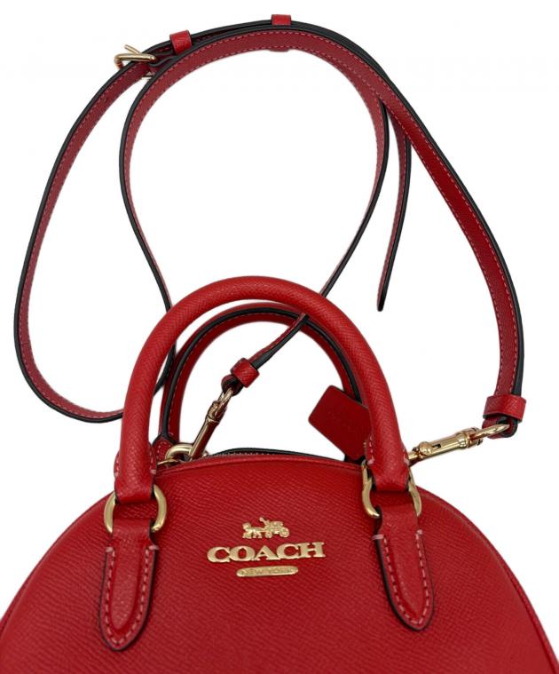 中古・古着通販】COACH (コーチ) 2WAYバッグ レッド｜ブランド・古着