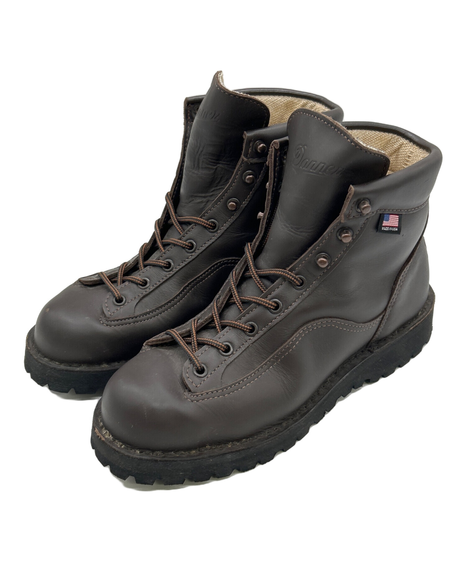 中古・古着通販】Danner (ダナー) ワークブーツ ブラウン サイズ:SIZE