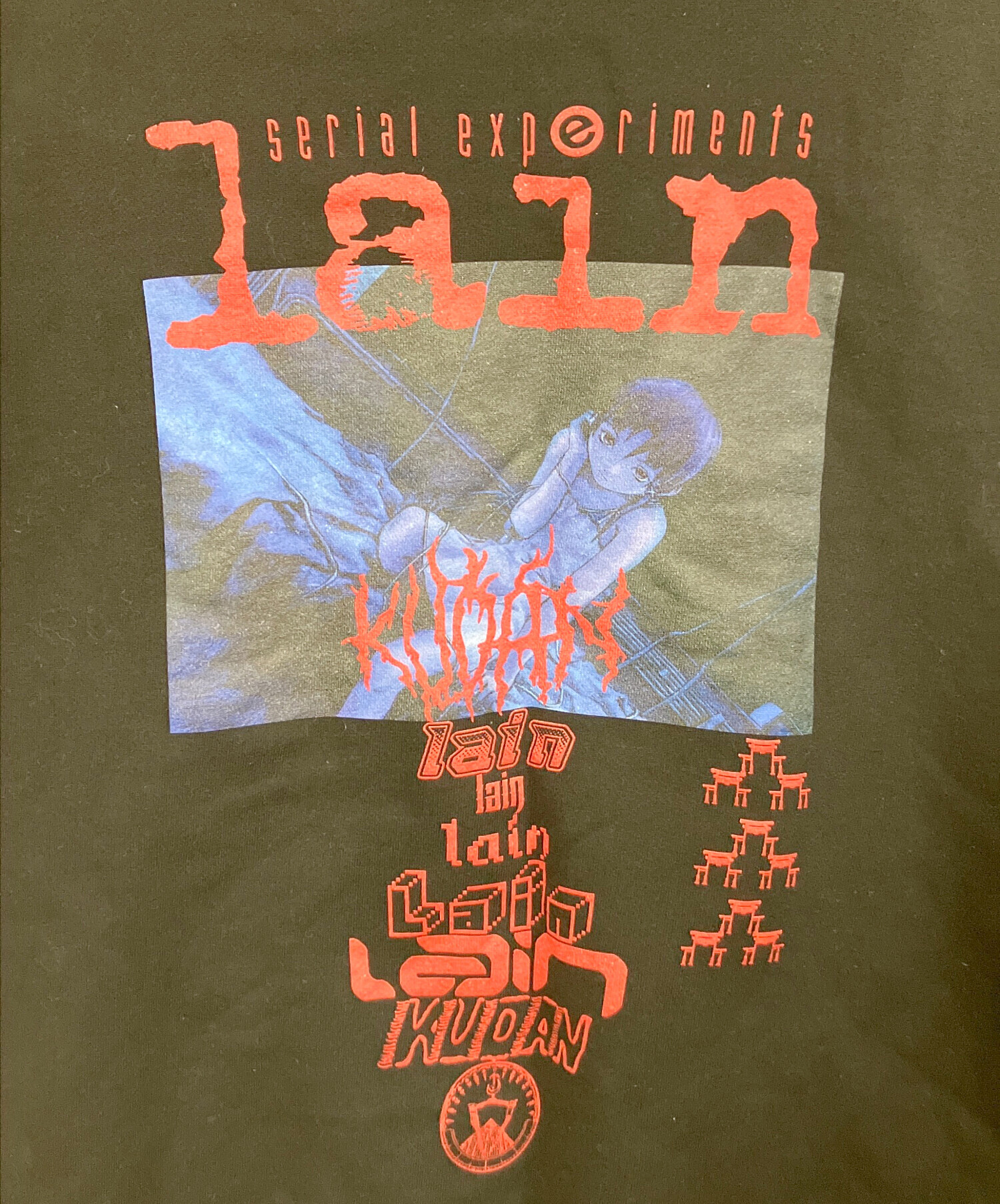中古・古着通販】Lain (レイン) KUDAN (クダン) プルオーバーパーカー