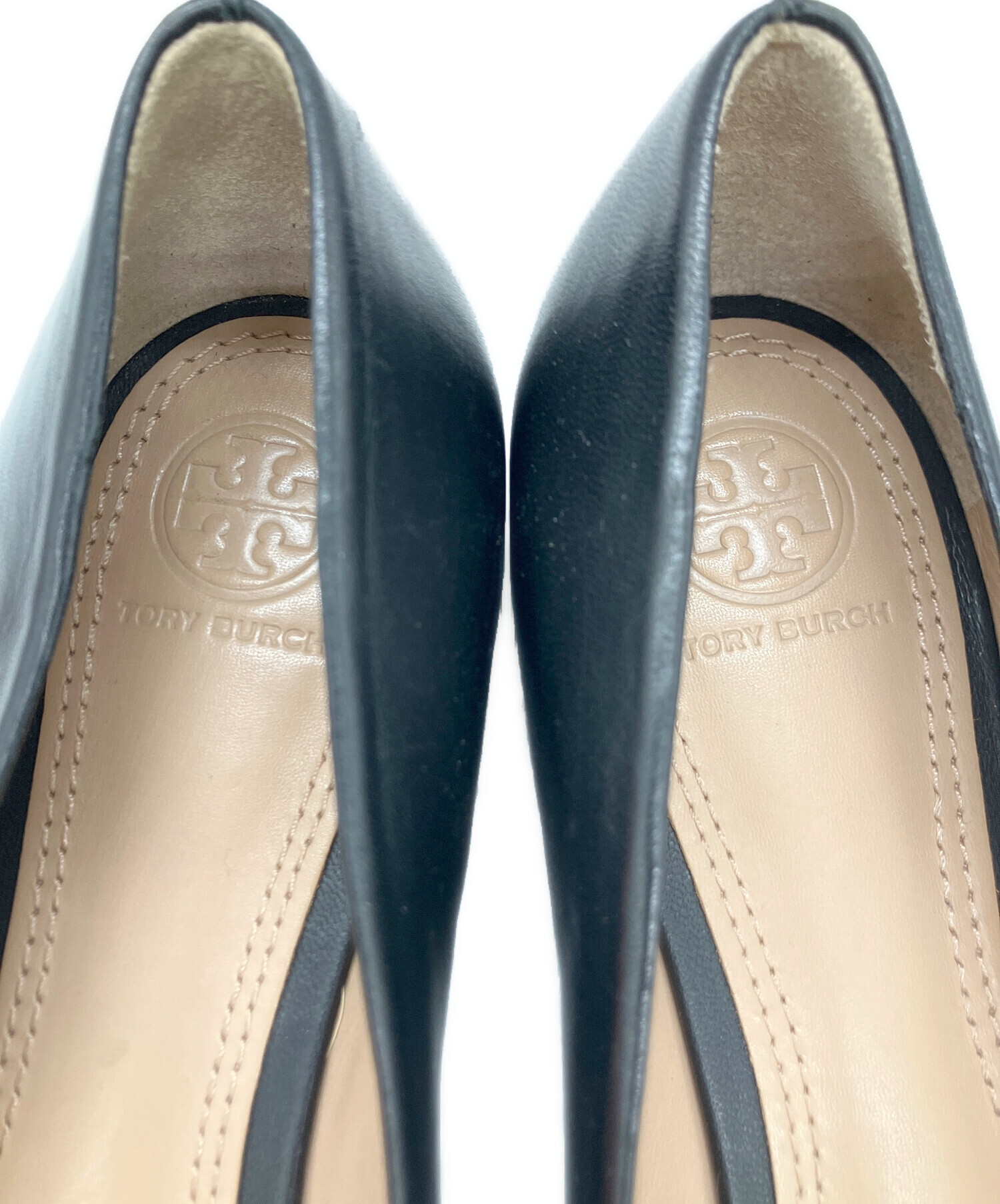 中古・古着通販】TORY BURCH (トリーバーチ) パンプス ブラック サイズ