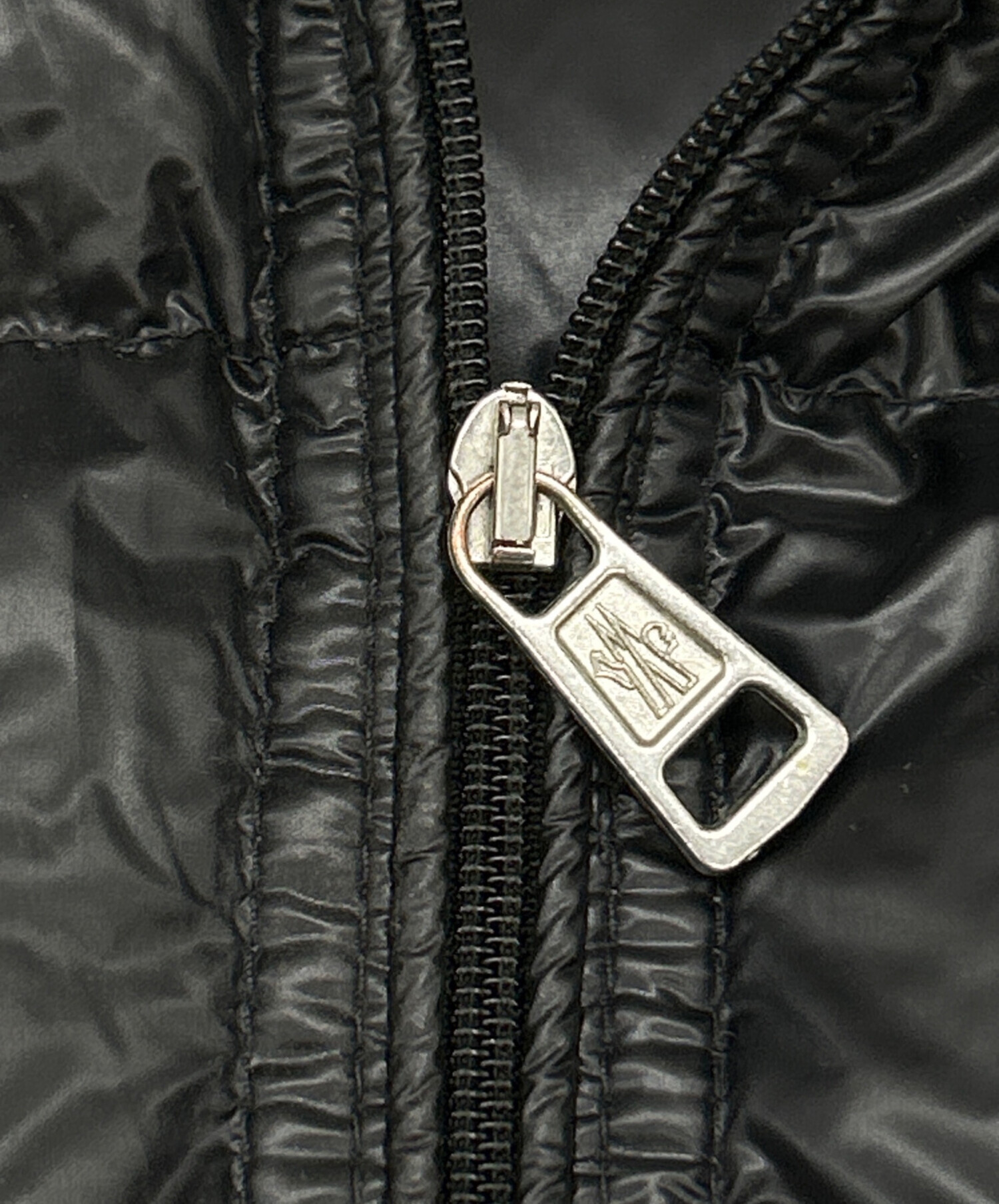 中古・古着通販】MONCLER (モンクレール) ダウンベスト ブラック