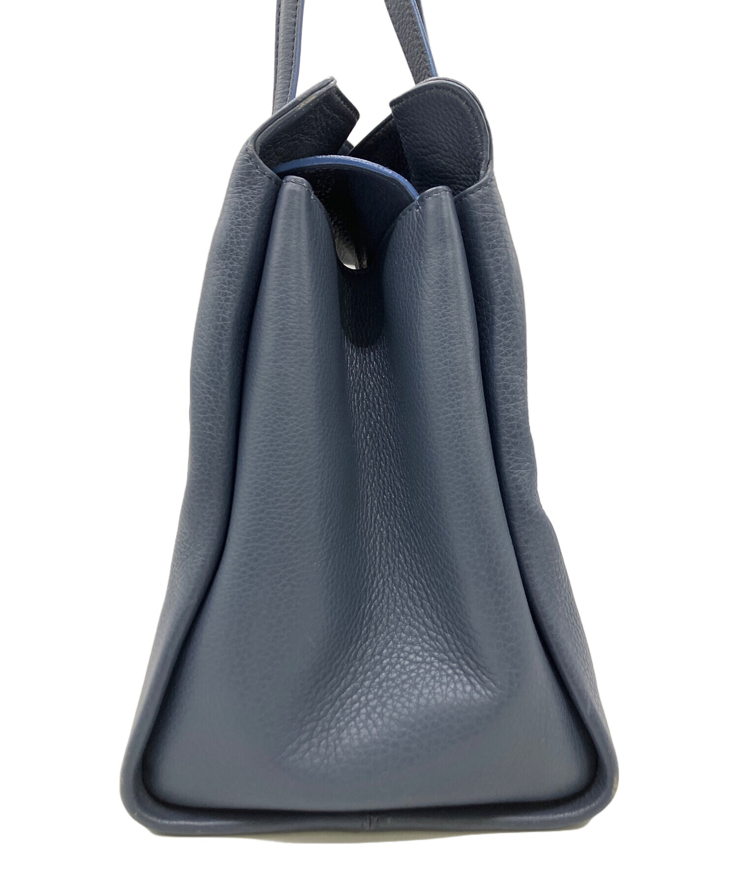 中古・古着通販】BVLGARI (ブルガリ) ハンドバッグ ブルー｜ブランド