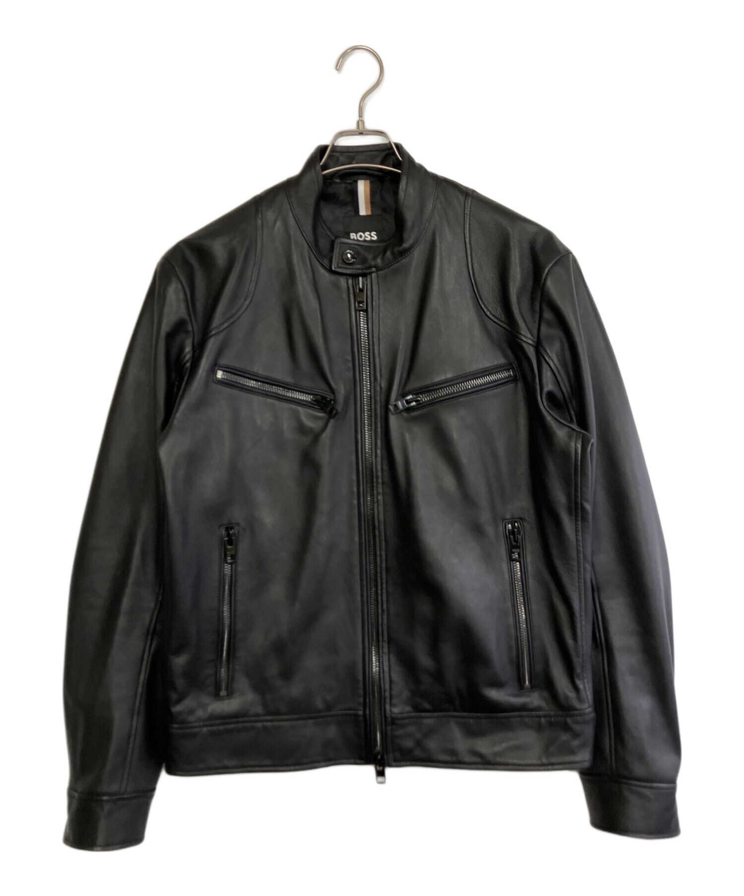 hisa様　HUGO BOSS ヒューゴボス　レザージャケット　ラムレザー 中古・古着通販】HUGO BOSS (ヒューゴ ボス) ラムレザージャケット