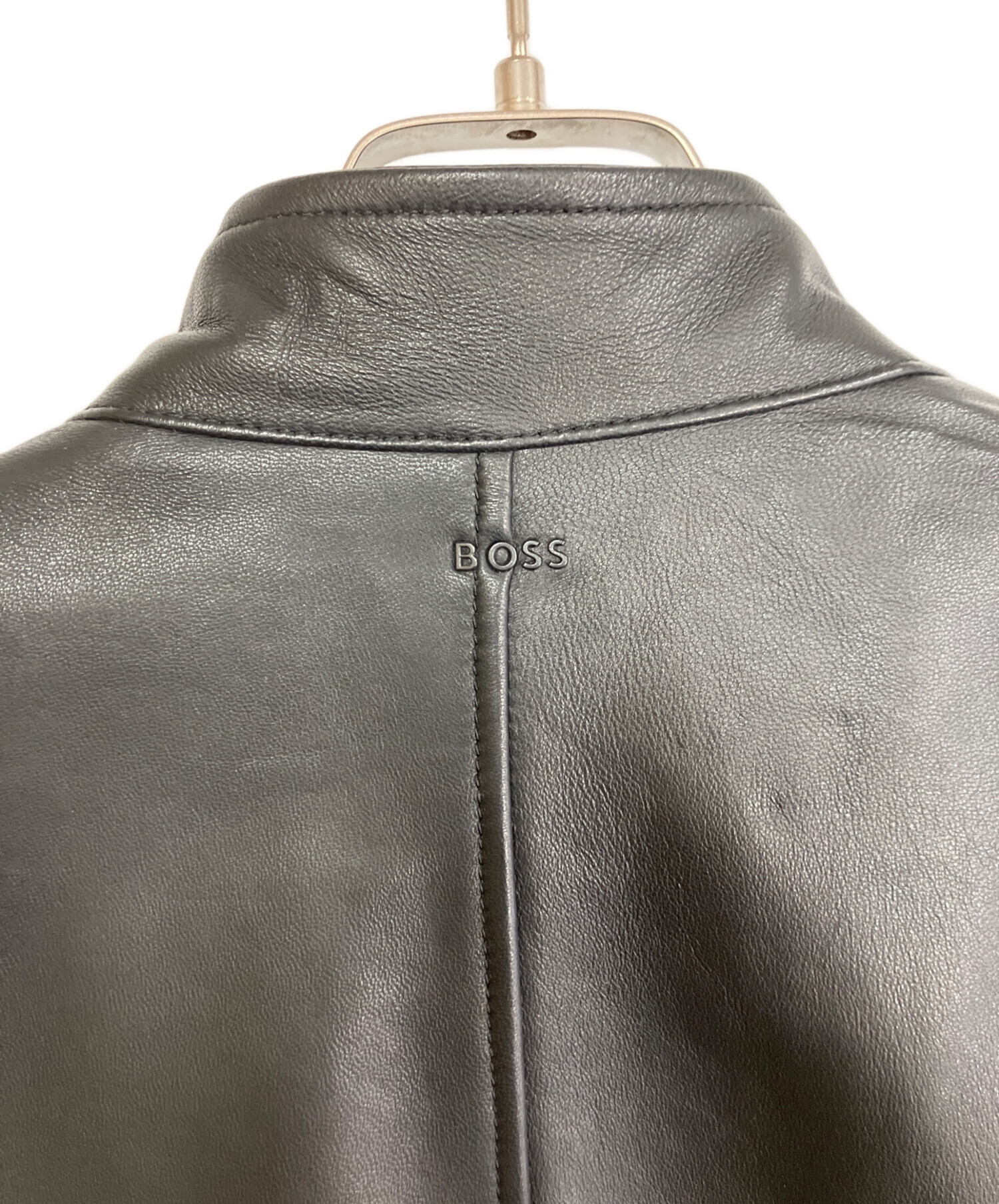 中古・古着通販】HUGO BOSS (ヒューゴ ボス) ラムレザージャケット