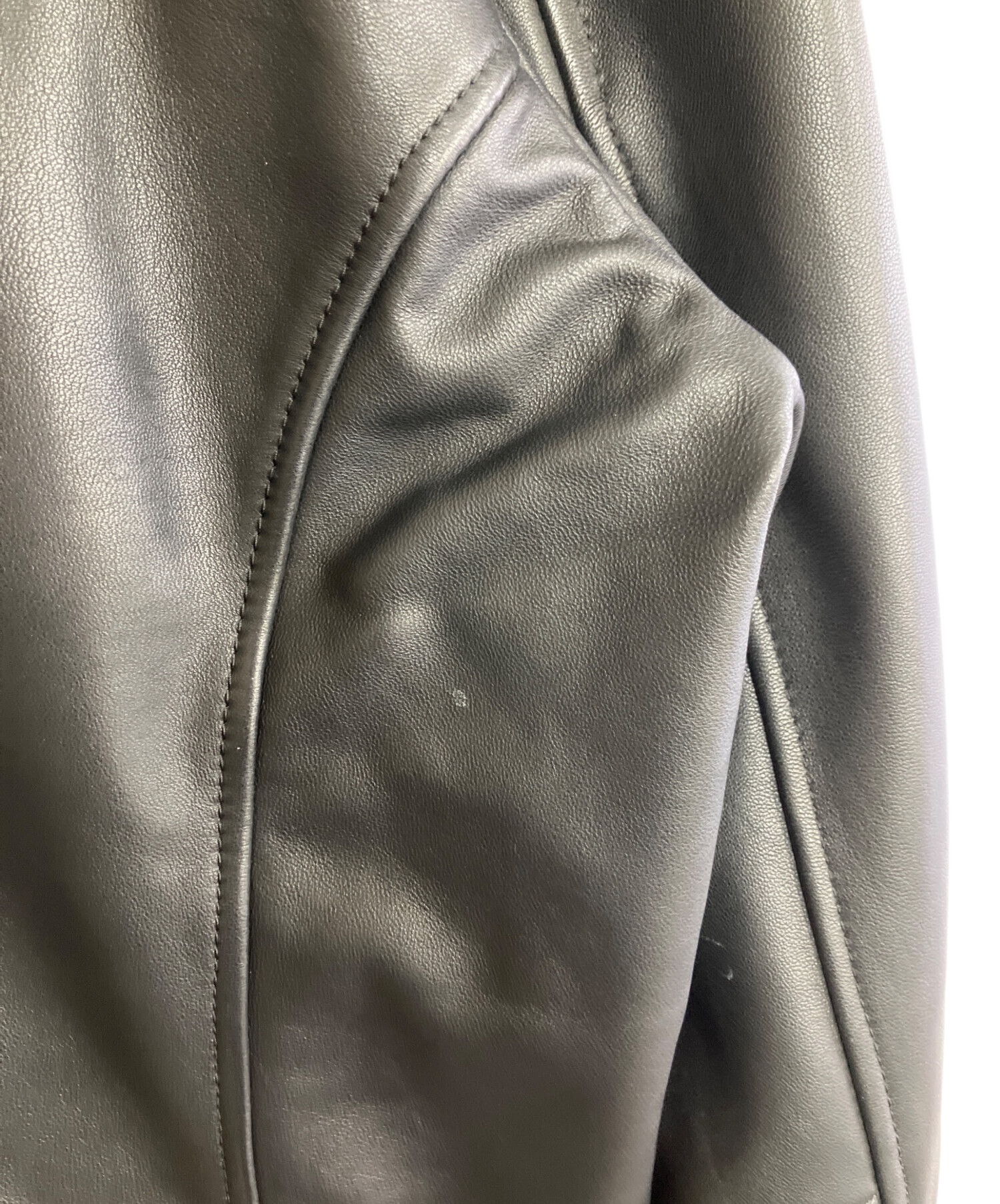 中古・古着通販】HUGO BOSS (ヒューゴ ボス) ラムレザージャケット