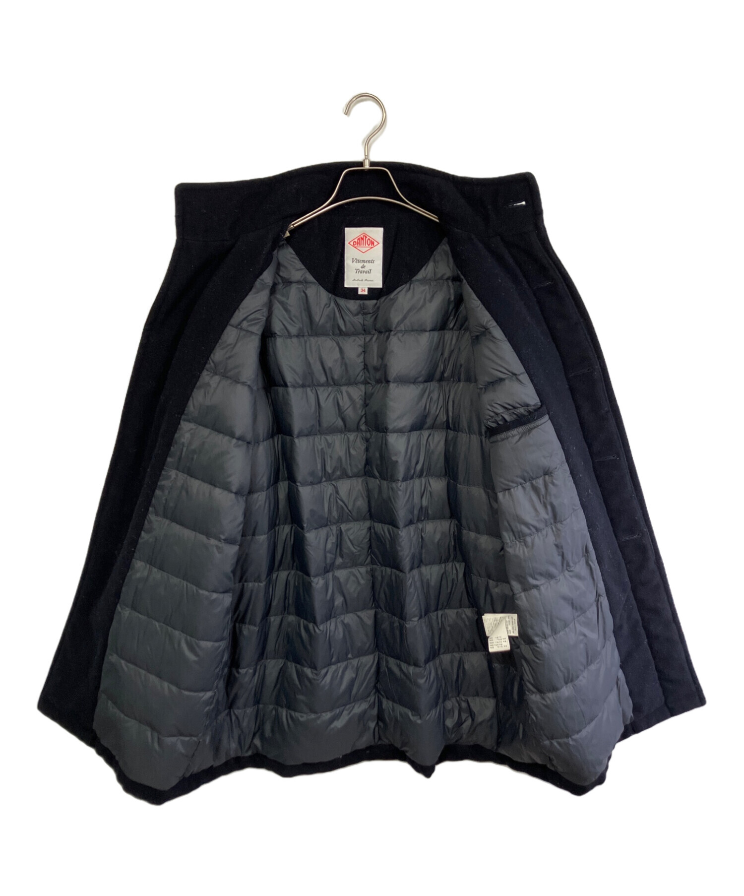 中古・古着通販】DANTON (ダントン) ダウンコート ネイビー サイズ