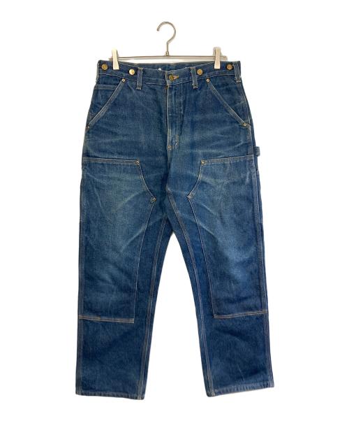 カーハート ダブルニー Carhartt ペインターパンツ インディゴ デニム 中古・古着通販】CarHartt (カーハート) ダブルニーペインターパンツ