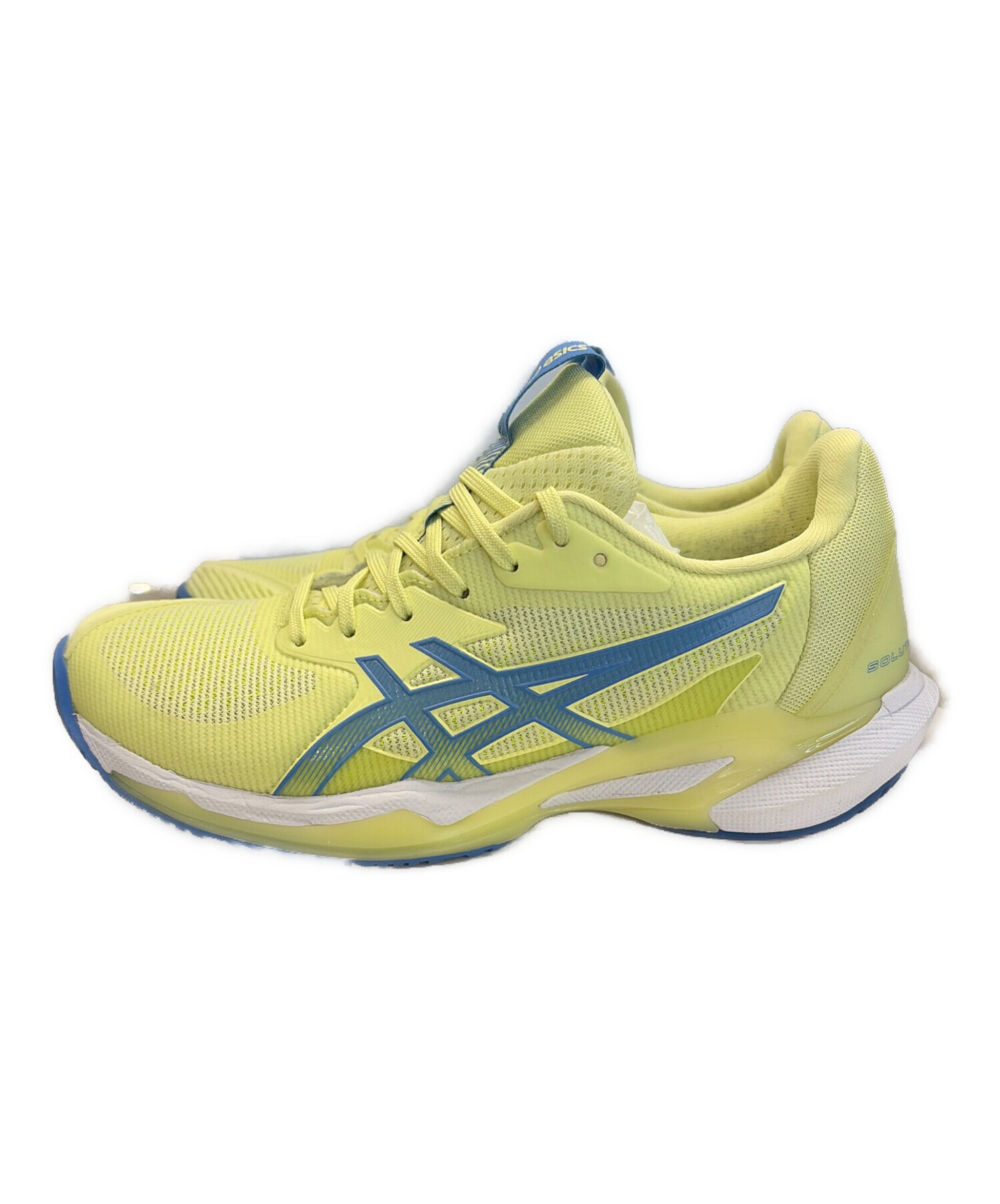 中古・古着通販】asics (アシックス) テニスシューズ イエロー サイズ