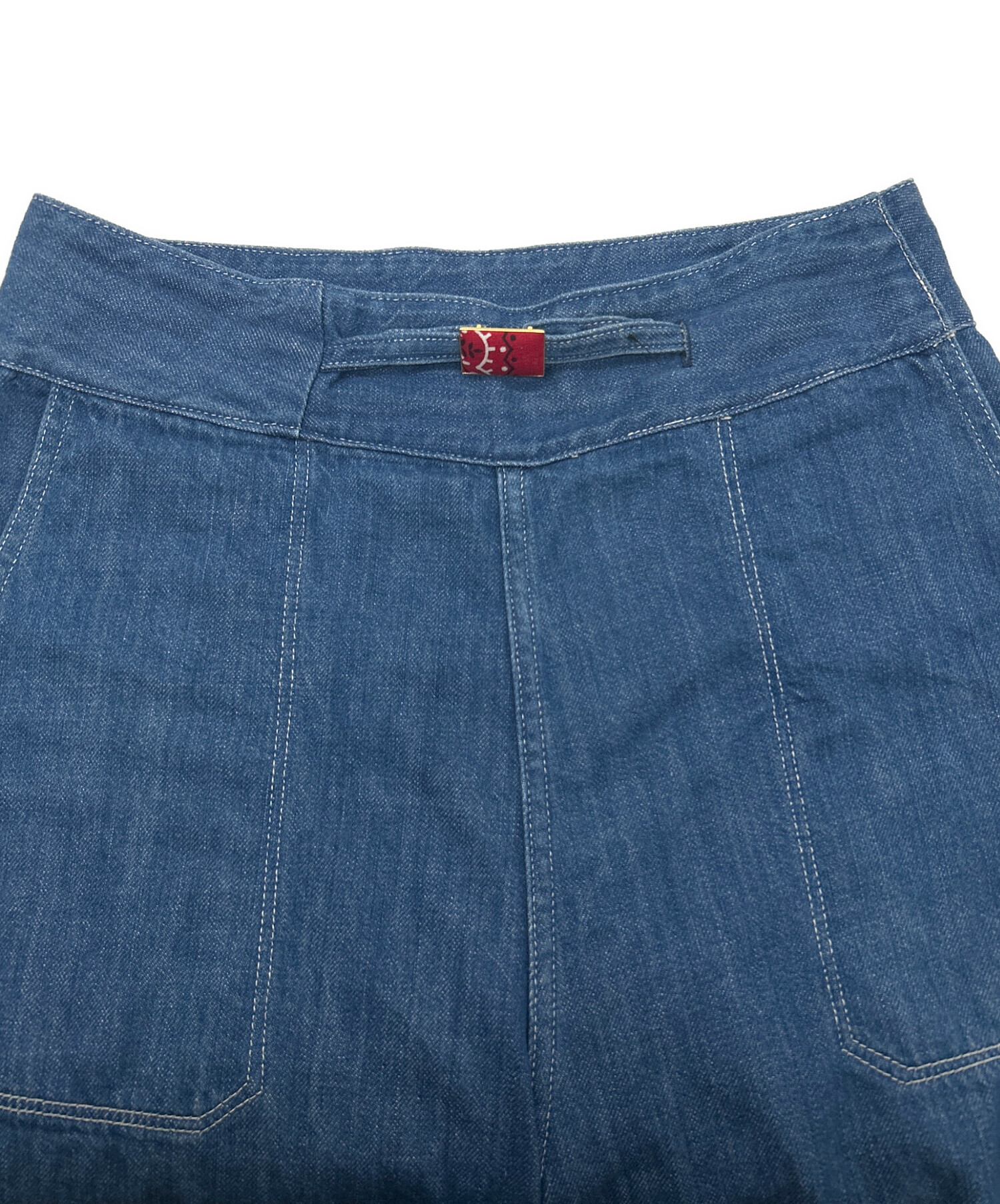 中古・古着通販】KAPITAL (キャピタル) デニムパンツ インディゴ