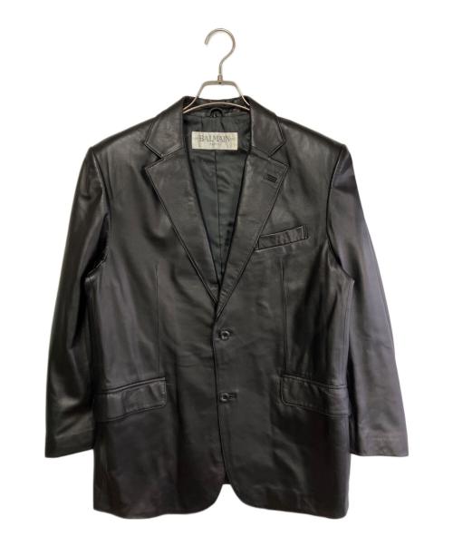 中古・古着通販】BALMAIN (バルマン) レザージャケット ブラック