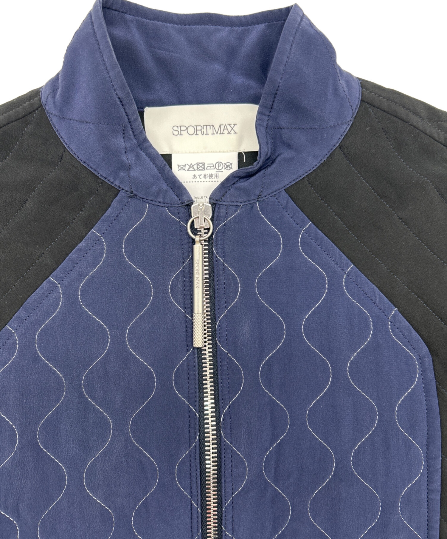 中古・古着通販】SPORT MAX (スポーツマックス) ハーフジップブルゾン