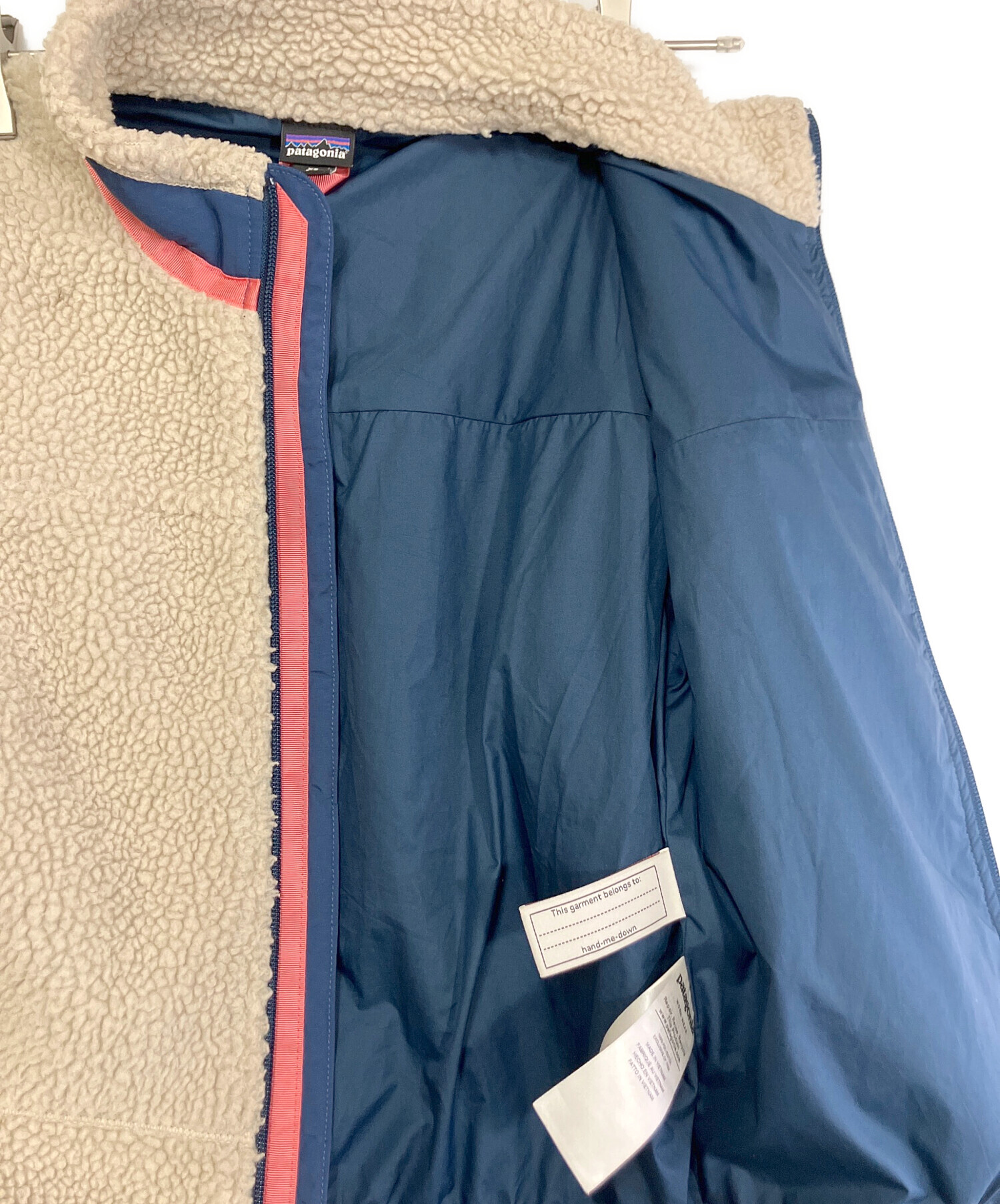 中古・古着通販】Patagonia (パタゴニア) ボアジャケット ベージュ 