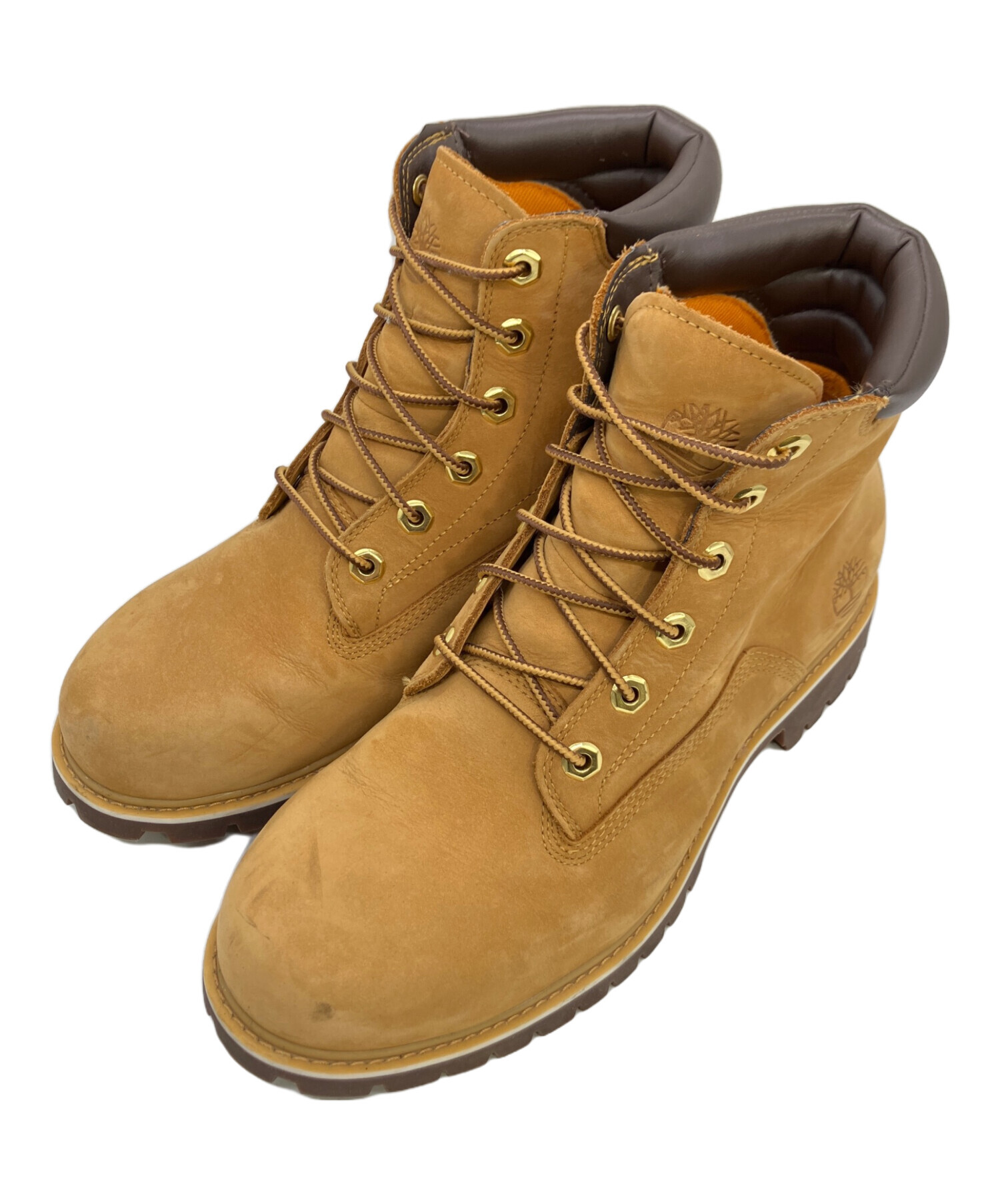 Timberland ブラウン ワークブーツ 中古・古着通販】Timberland (ティンバーランド) ワークブーツ