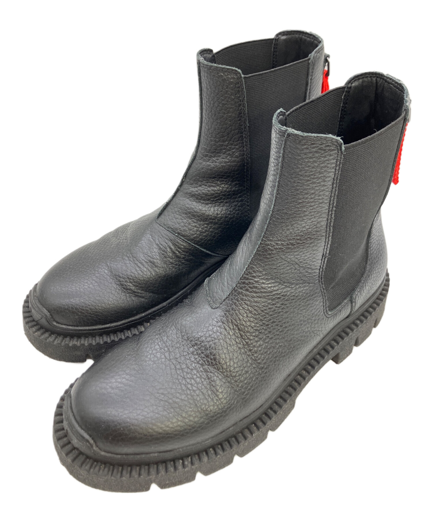 中古・古着通販】DIESEL (ディーゼル) カウレザーサイドゴアブーツ