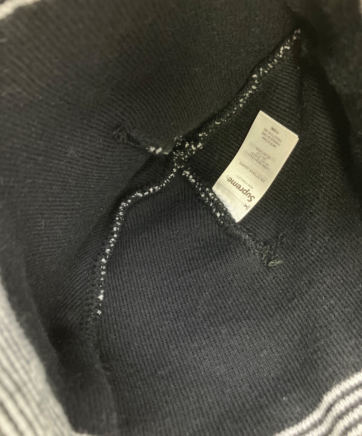 中古・古着通販】Supreme (シュプリーム) ビッグロゴビーニー/ニット帽 