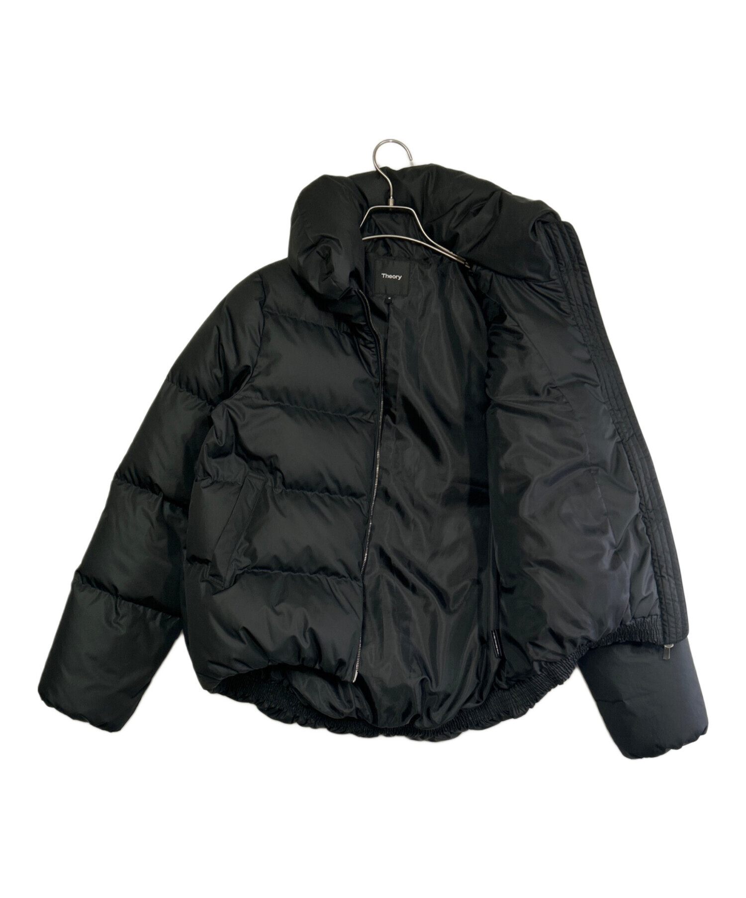 中古・古着通販】theory (セオリー) ダウンジャケット ブラック サイズ