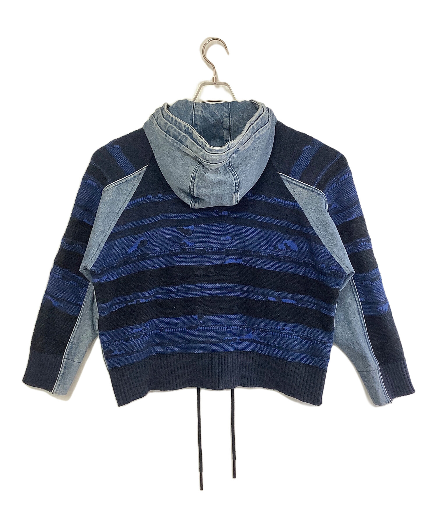 DIESEL ニットジャケット　定価82500円 中古・古着通販】DIESEL (ディーゼル) ニットデニムジャケット