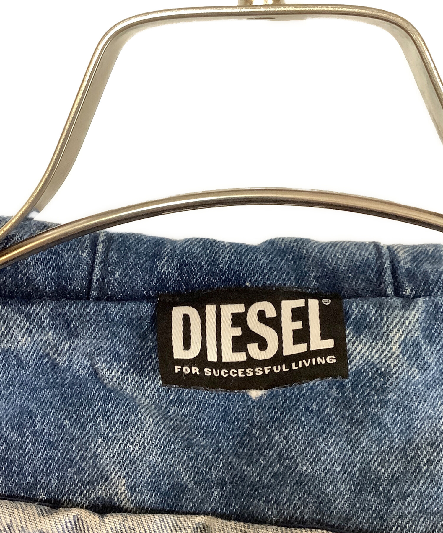 中古・古着通販】DIESEL (ディーゼル) ニットデニムジャケット
