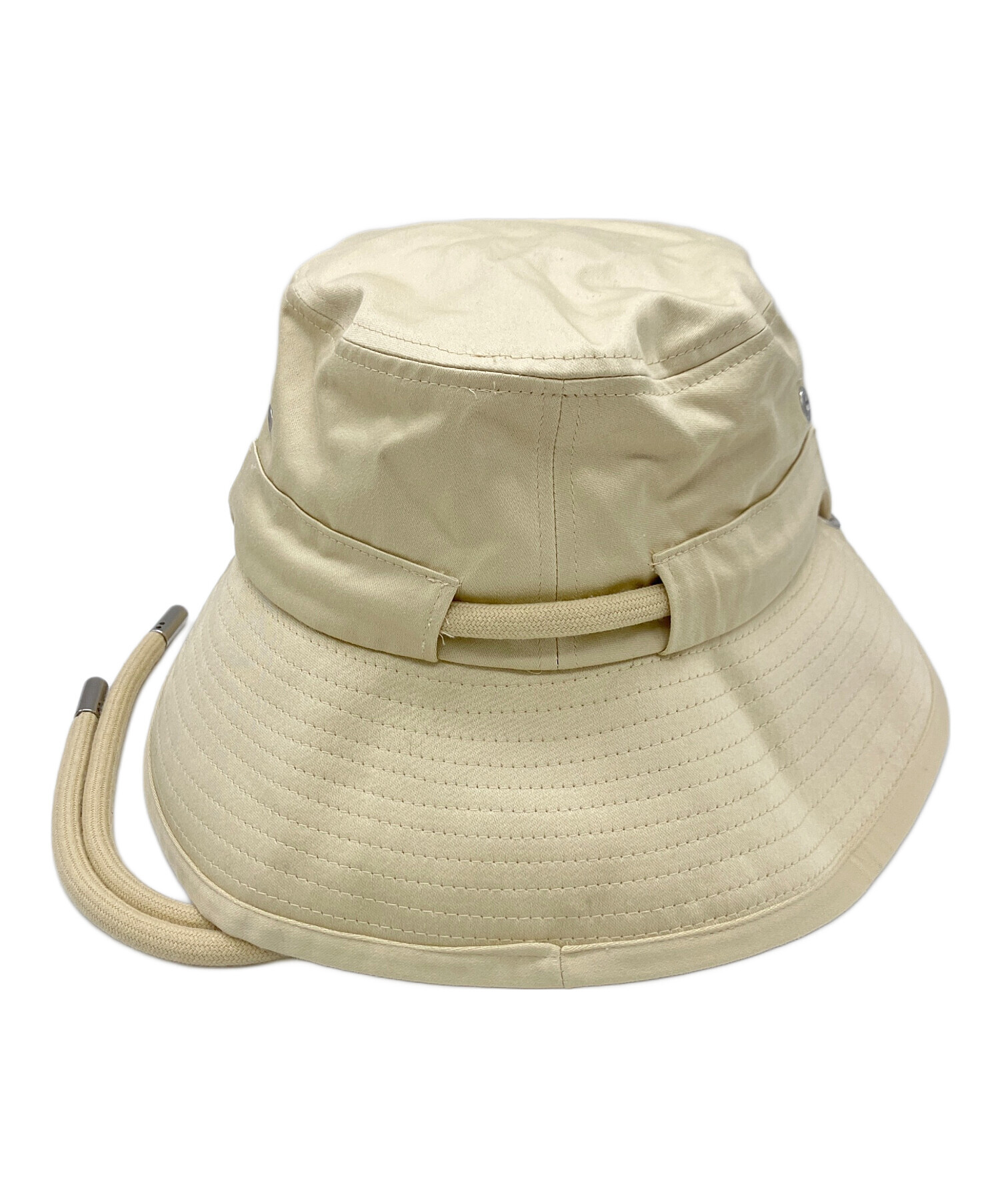 早い者勝ち！　AMI PARIS ベージュ　バケットハット　新品 中古・古着通販】AMI PARIS (アミ パリス) バケットハット｜ブランド