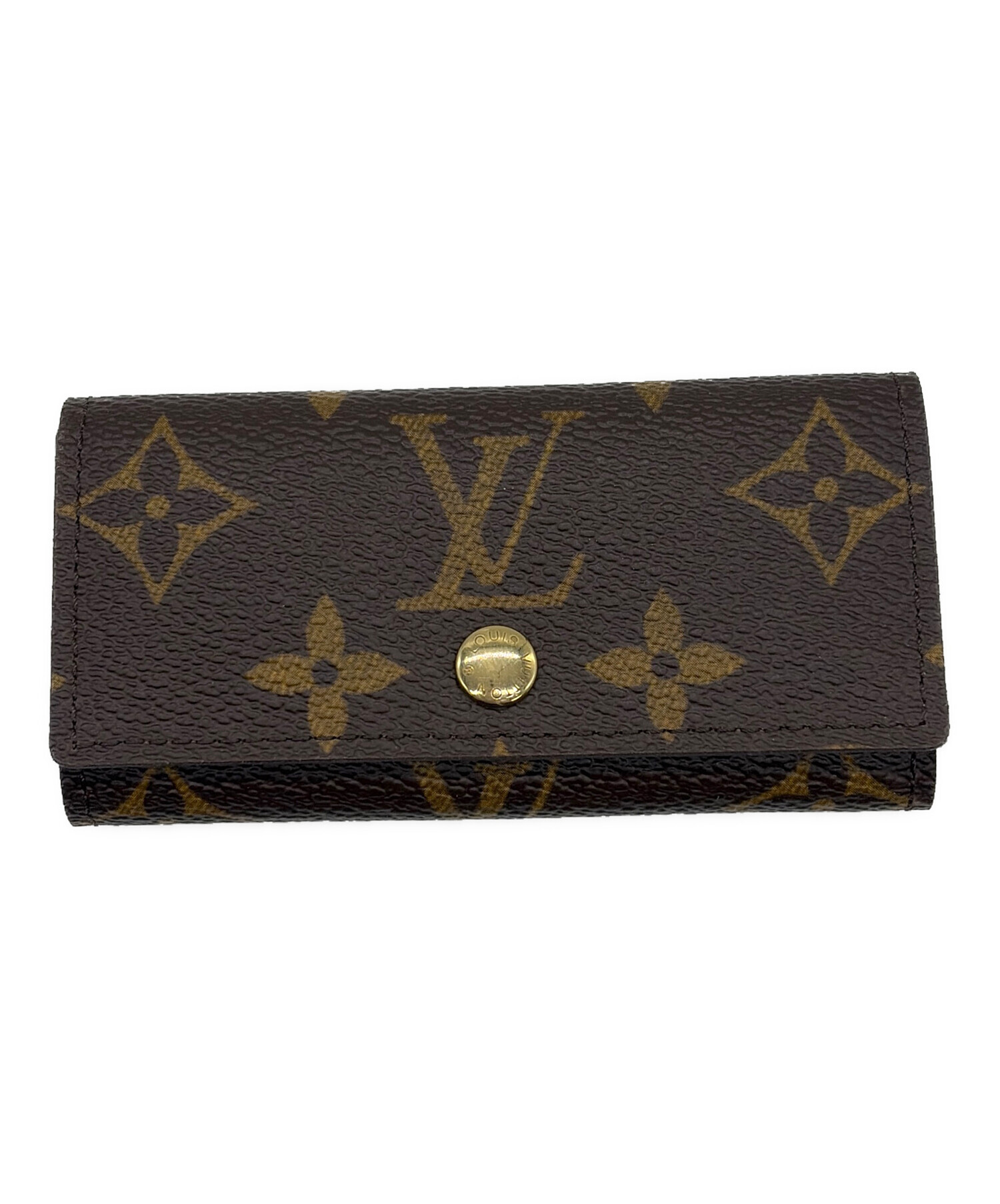 中古・古着通販】LOUIS VUITTON (ルイ ヴィトン) キーケース ブラウン