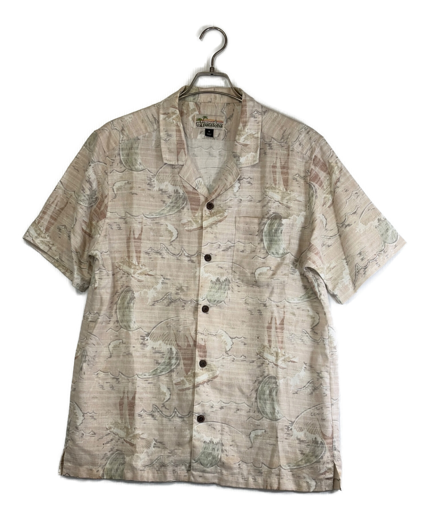 patalohaパタロハの半袖アロハシャツ　Mサイズ/送料無料 中古・古着通販】pataloha (パタロハ) 半袖シャツ/アロハシャツ