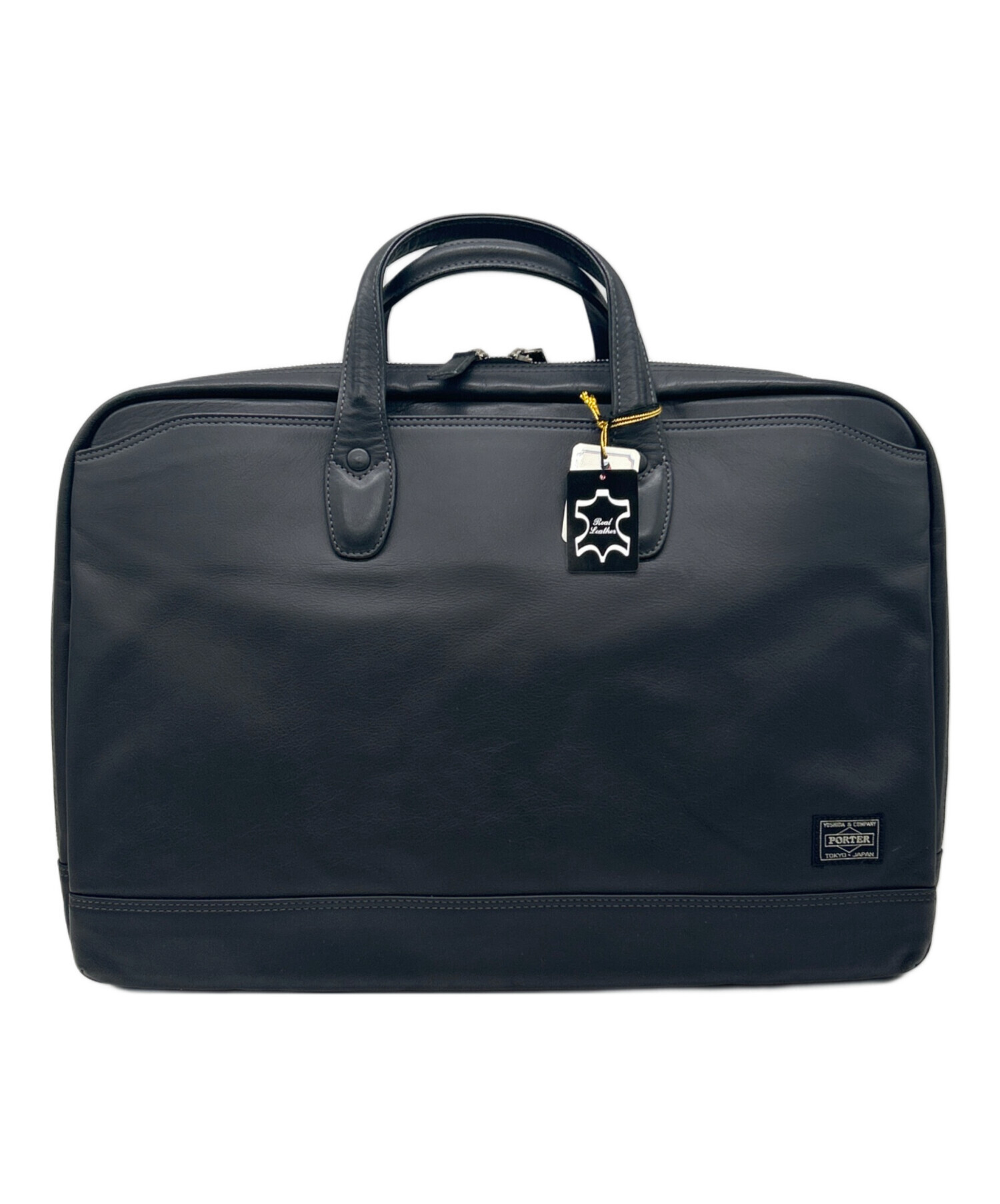 未使用品　ポーター　ブリーフケース 中古・古着通販】PORTER (ポーター) ブリーフケース ブラック 未使用品