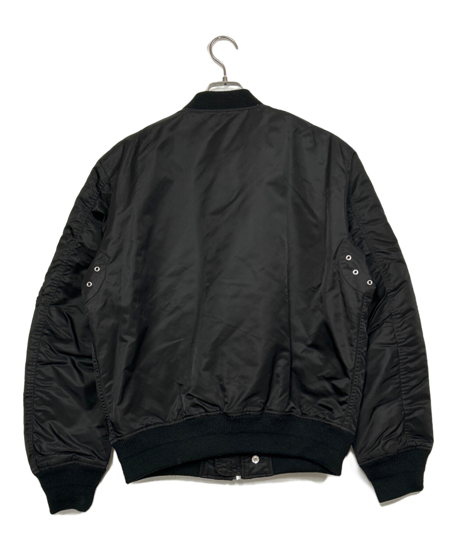 ミ*ク様 DIESEL ディーゼル　MA-1 ブラック 中古・古着通販】DIESEL (ディーゼル) MA-1ジャケット ブラック サイズ