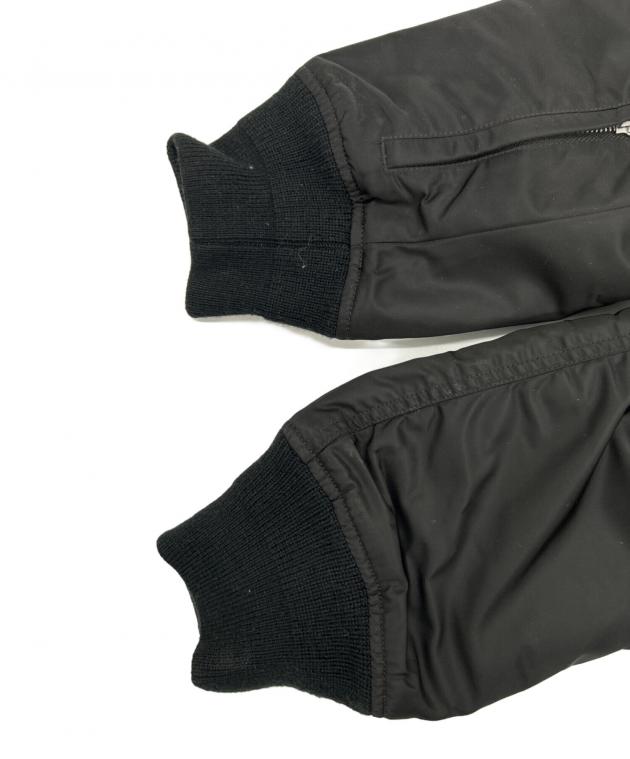中古・古着通販】DIESEL (ディーゼル) MA-1ジャケット ブラック サイズ