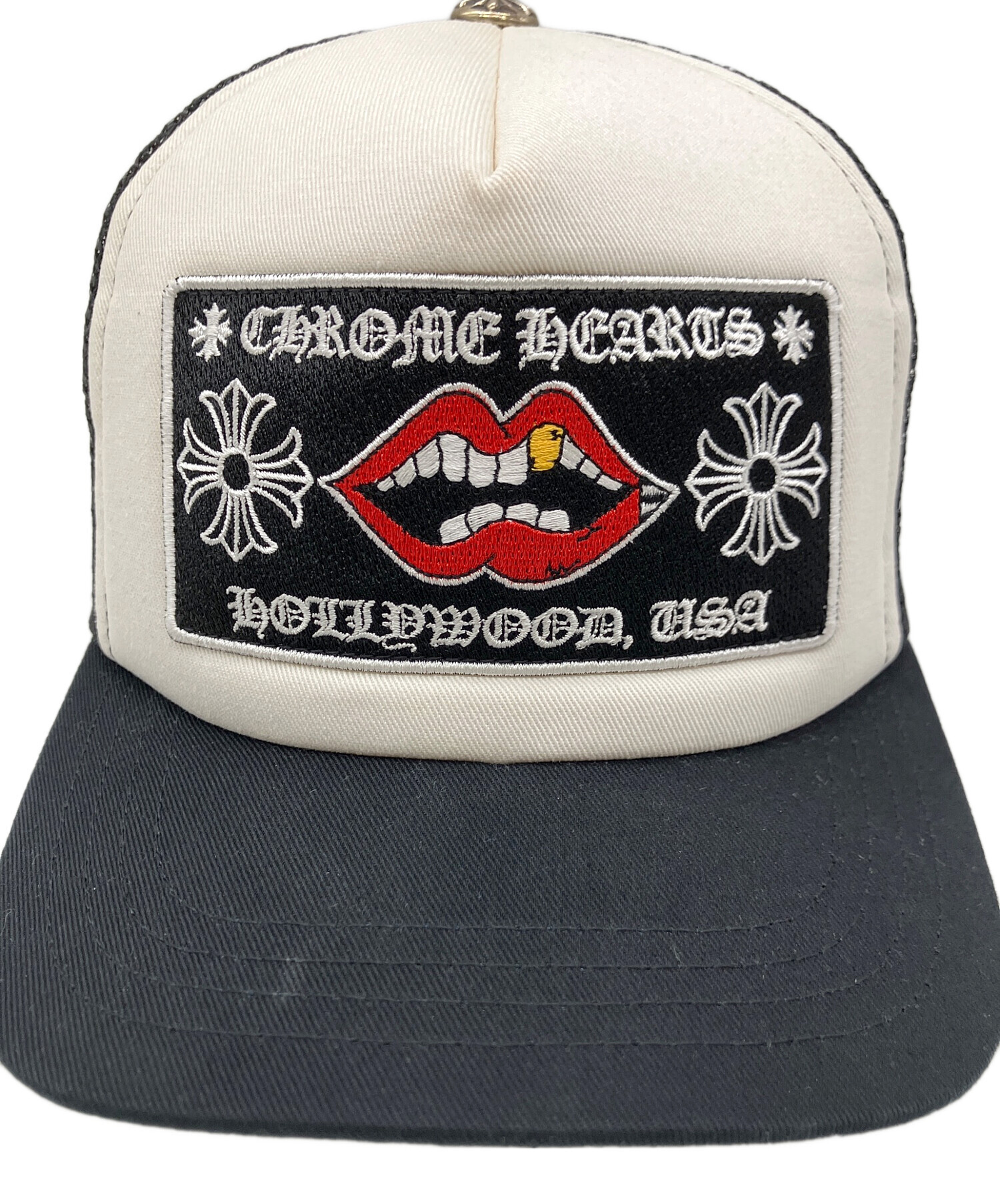 クロムハーツ トラッカーキャップ チョンパー ホワイト CHROME HEARTS トラッカーキャップ チョンパー ホワイト