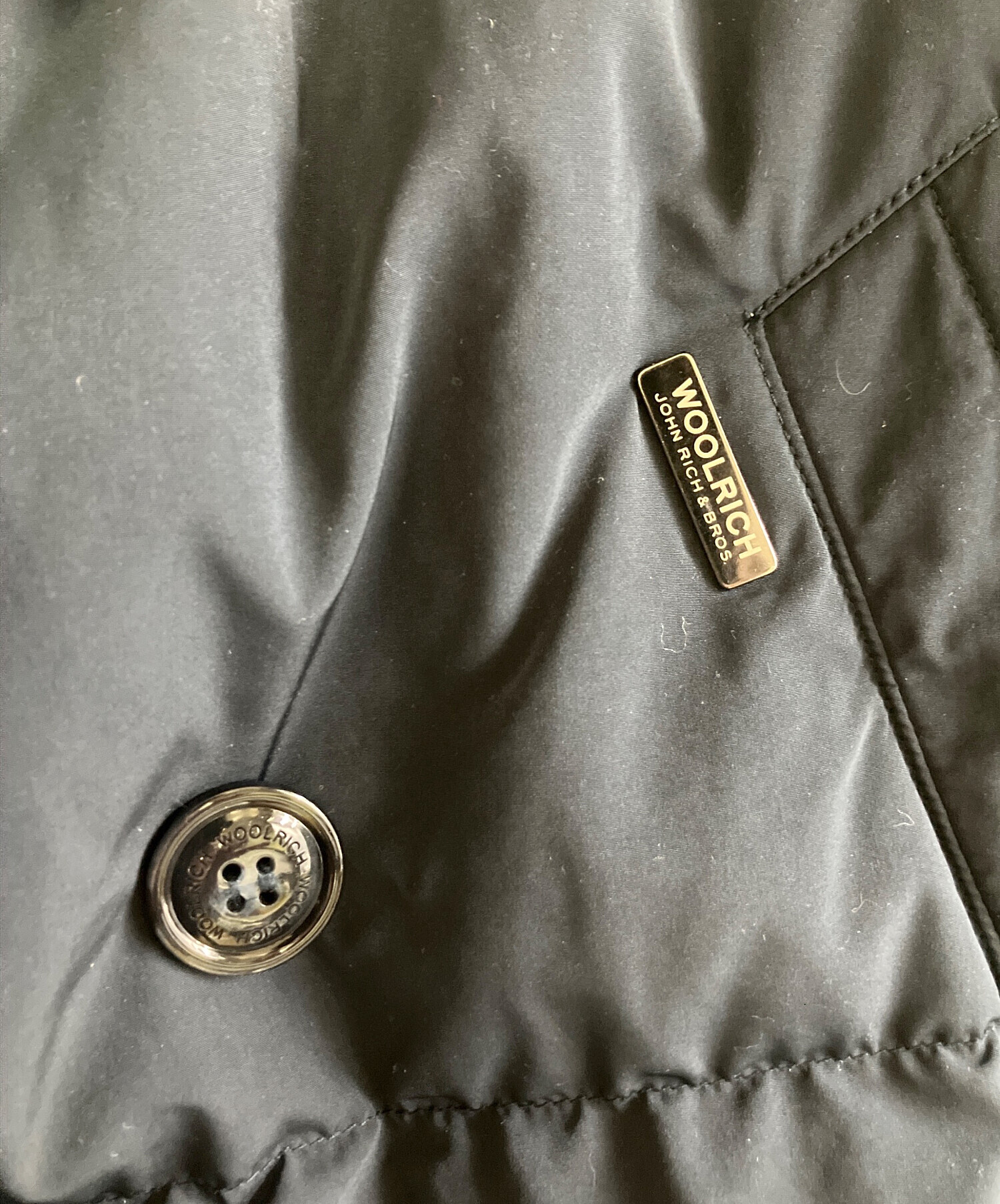 中古・古着通販】WOOLRICH (ウールリッチ) パフィダウンコート 