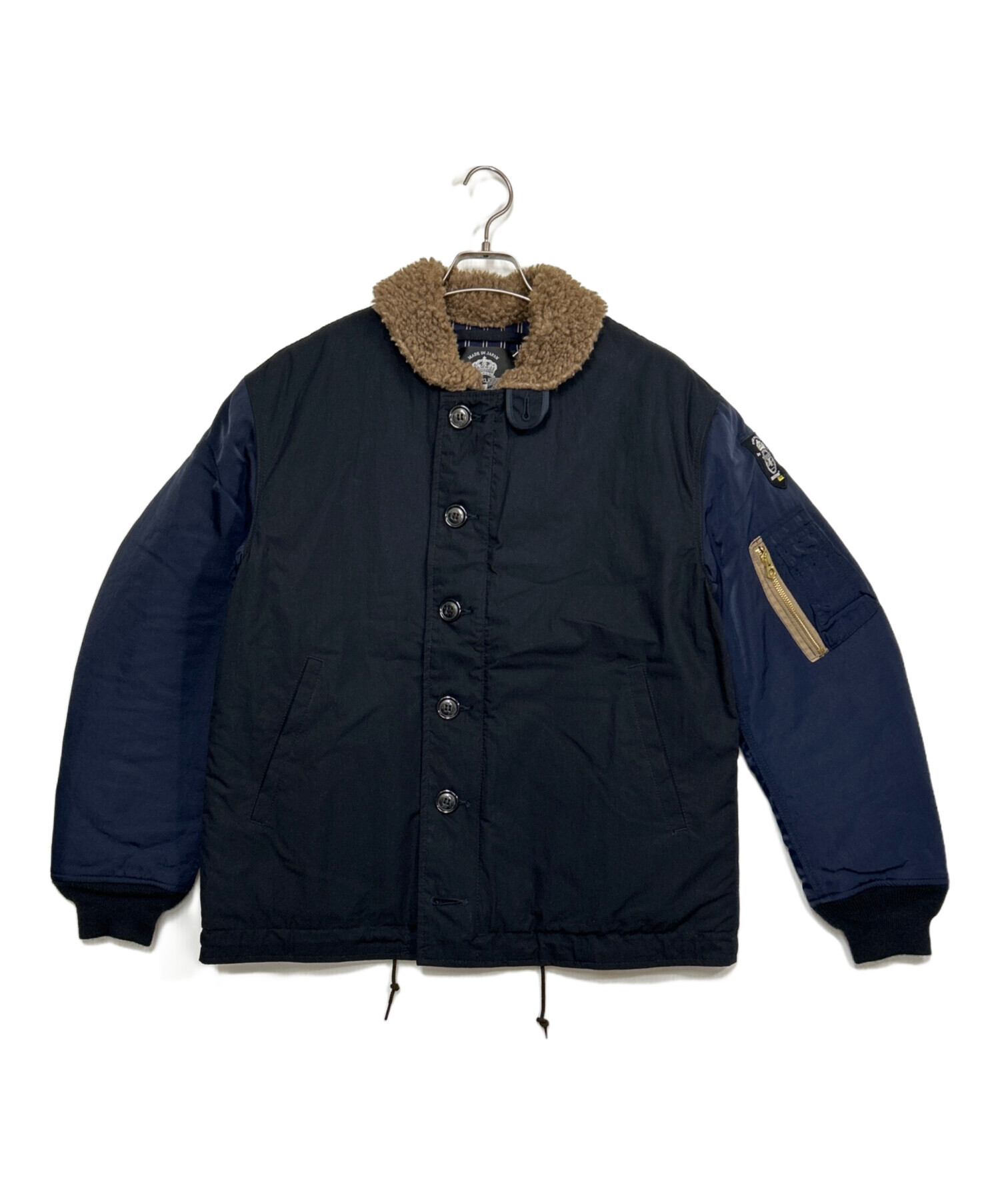 中古・古着通販】HOUSTON (ヒューストン) デッキジャケット ネイビー