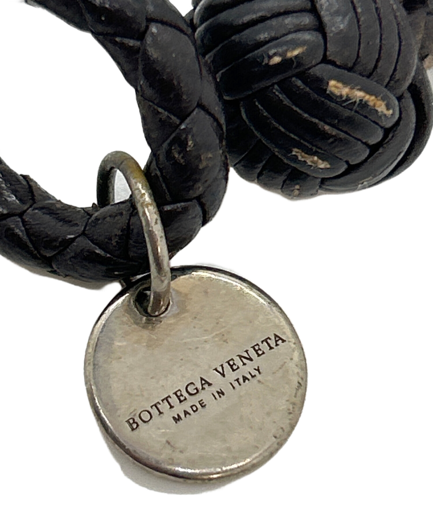 中古・古着通販】BOTTEGA VENETA (ボッテガベネタ) レザーブレスレット