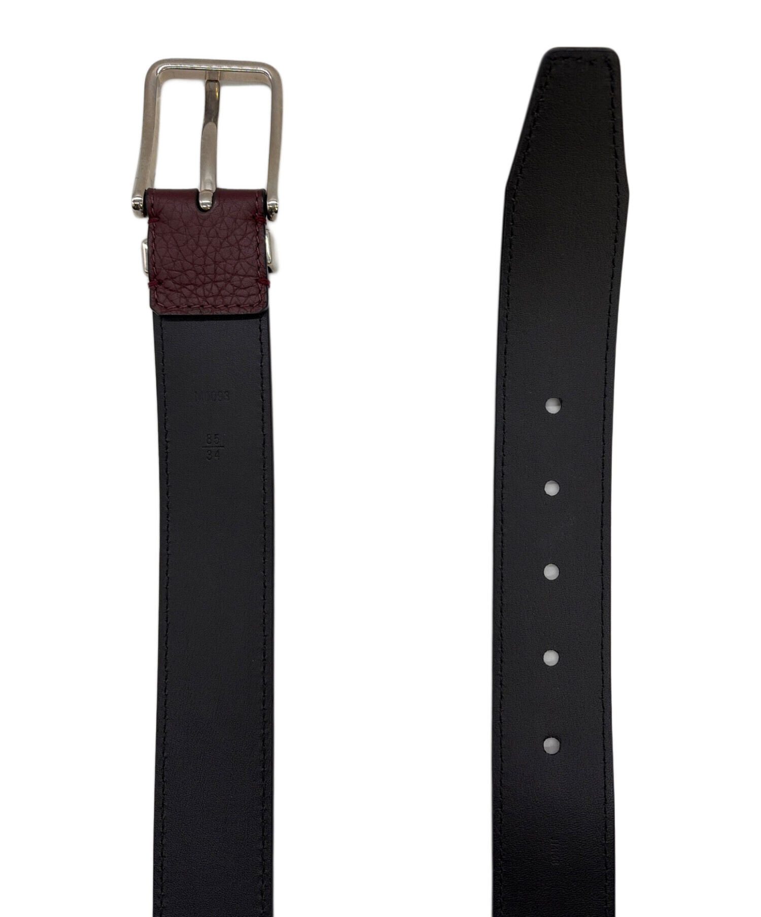 中古・古着通販】LOUIS VUITTON (ルイ ヴィトン) ベルト ワインレッド