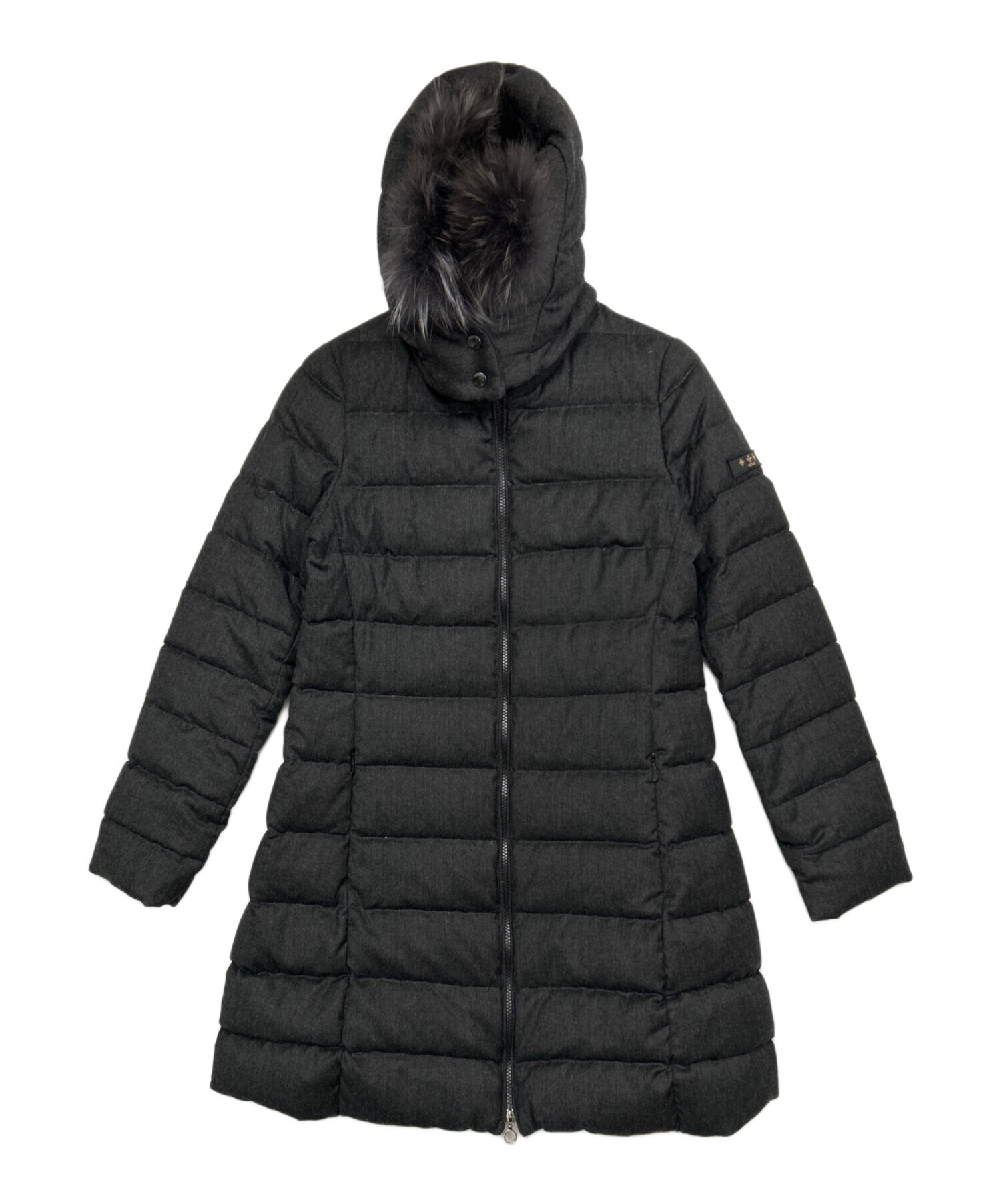 中古・古着通販】TATRAS (タトラス) ダウンコート ブラック サイズ 