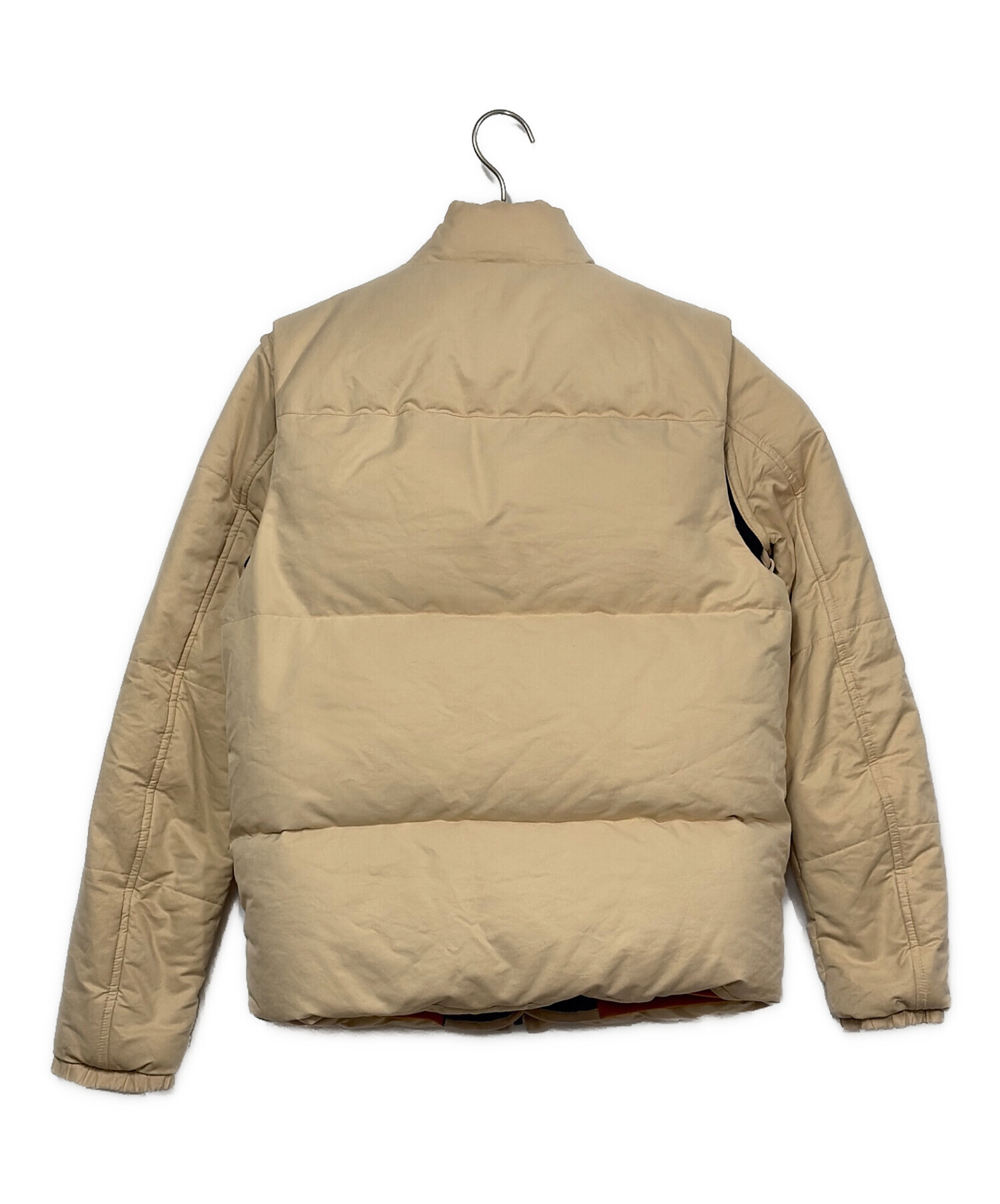 ARMANI COLLEZIONI ダウンジャケット 52 ベージュ 中古・古着通販】ARMANI EXCHANGE (アルマーニ エクスチェンジ