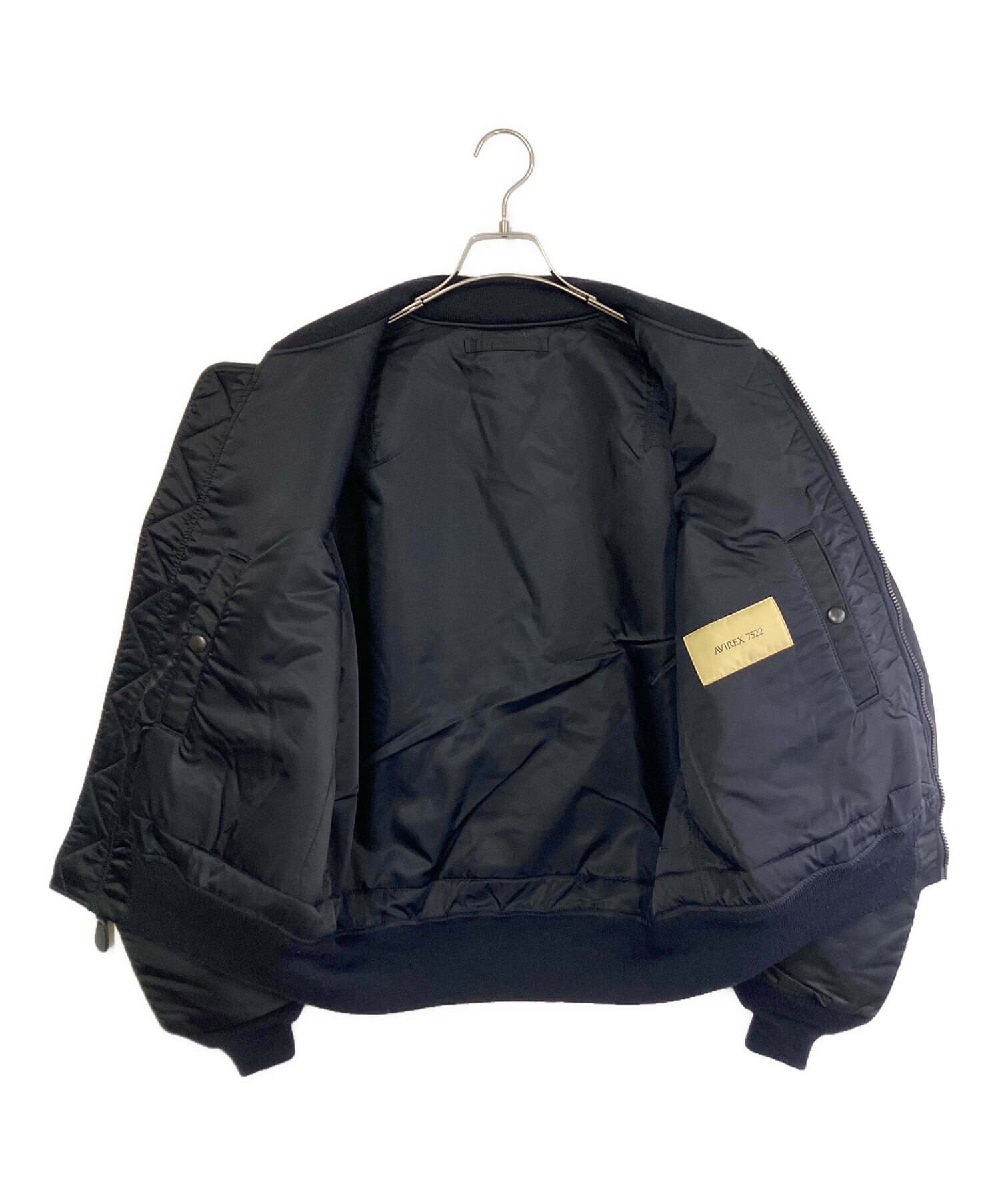 中古・古着通販】AVIREX (アヴィレックス) MA-1ジャケット ネイビー