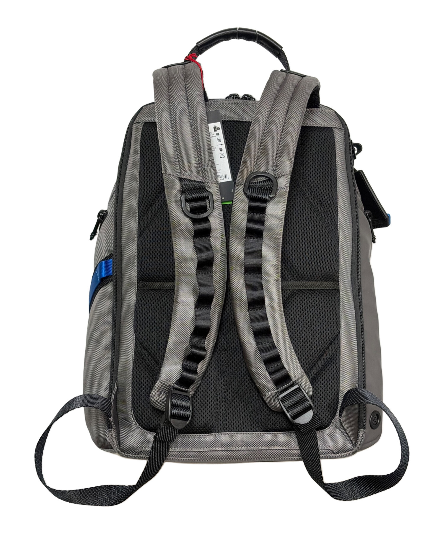中古・古着通販】TUMI (トゥミ) バックパック ブラック×グレー×ブルー 