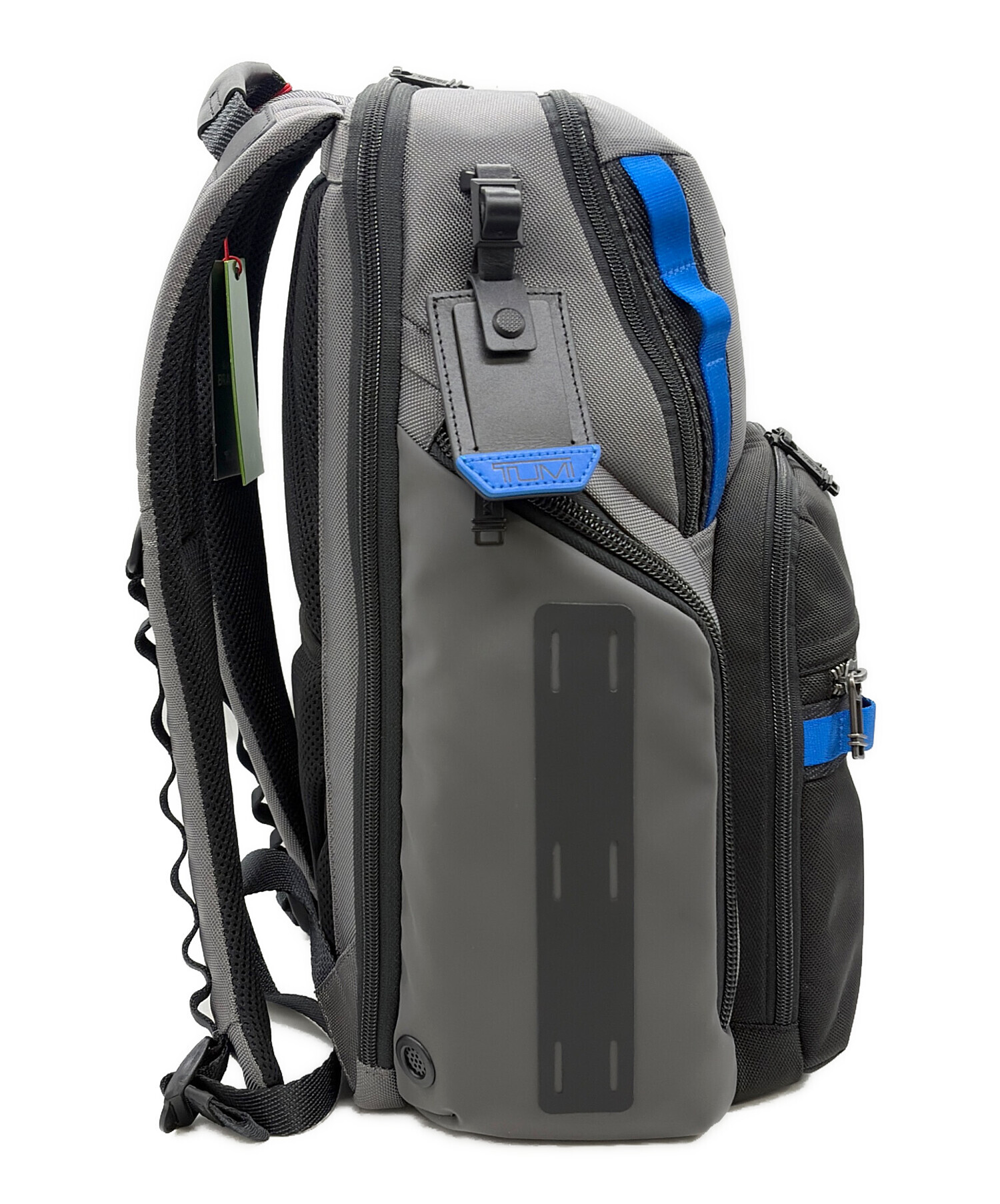 中古・古着通販】TUMI (トゥミ) バックパック ブラック×グレー×ブルー 