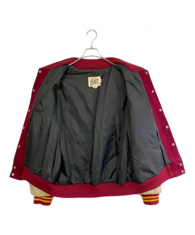 中古・古着通販】Dehen (ディーエン) スタジャン レッド サイズ:XL