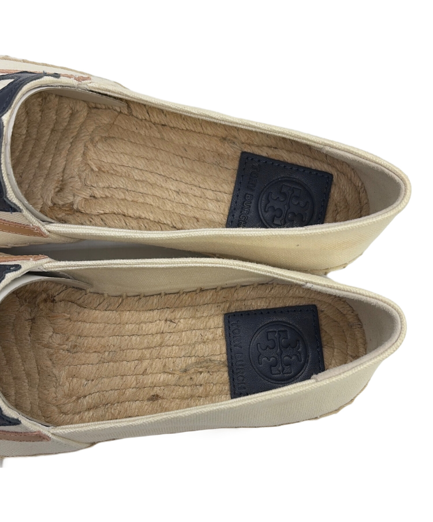 中古・古着通販】TORY BURCH (トリーバーチ) エスパドリーユ ホワイト