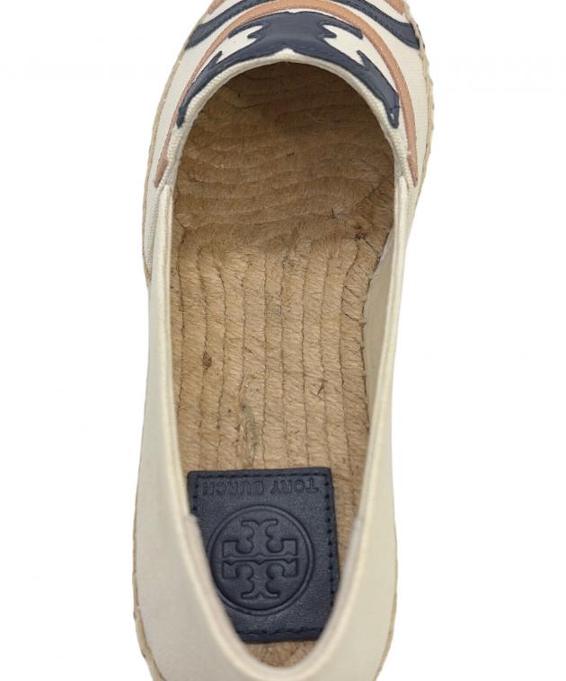 中古・古着通販】TORY BURCH (トリーバーチ) エスパドリーユ ホワイト