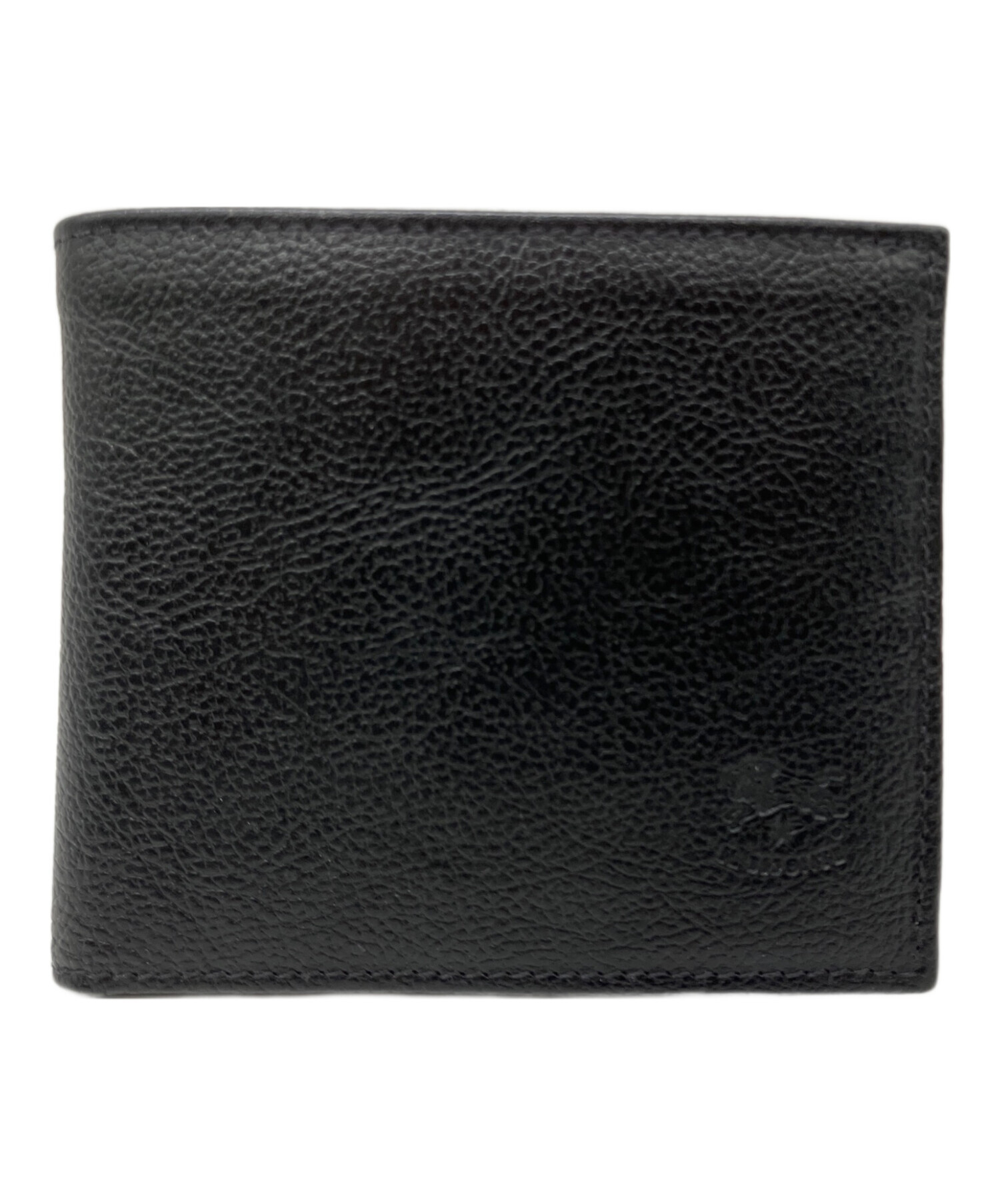 中古・古着通販】IL BISONTE (イル ビゾンテ) 2つ折り財布 ブラック