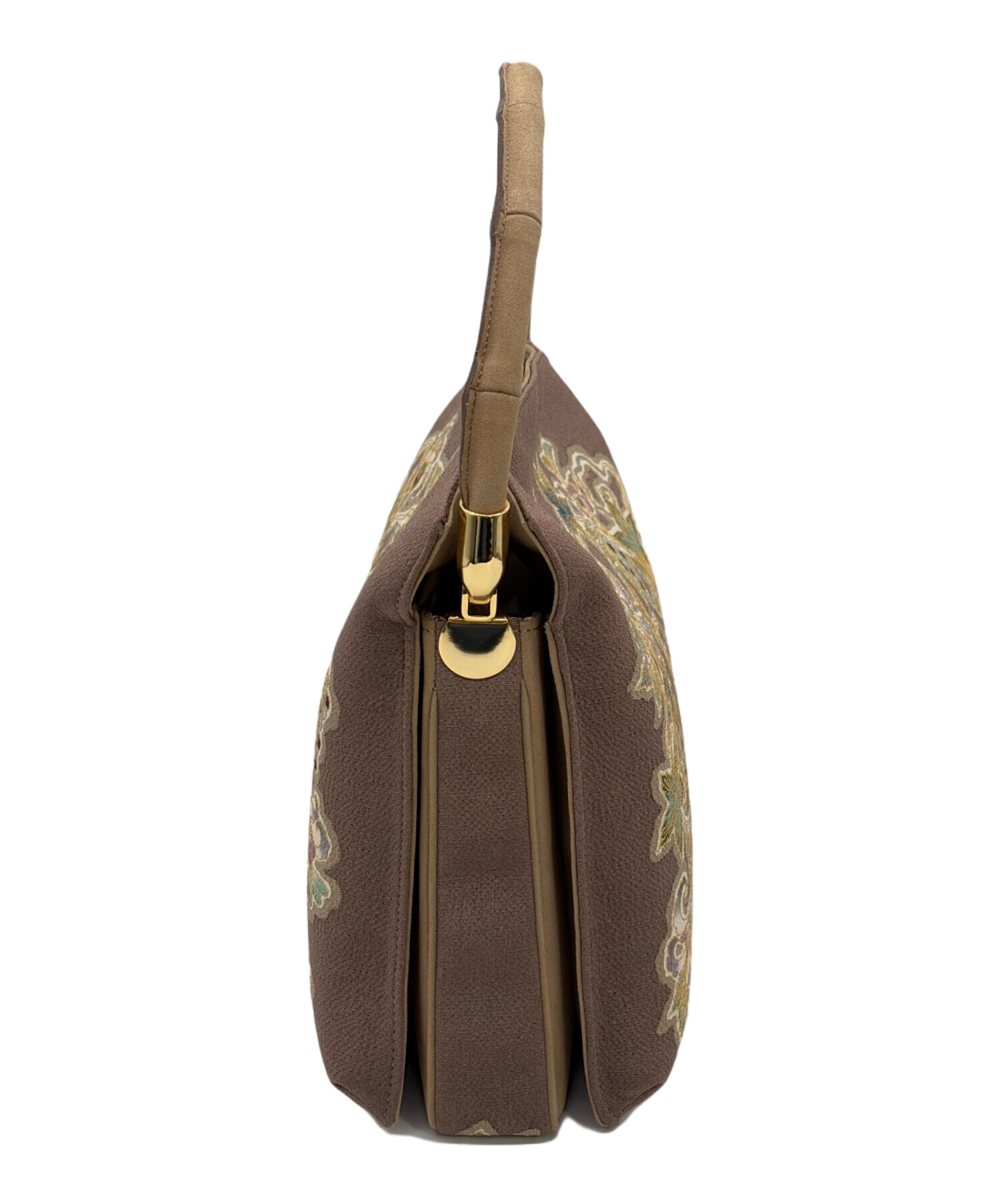 中古・古着通販】OKAJIMA (オカジマ) 和装手提げバッグ 薄紫｜ブランド