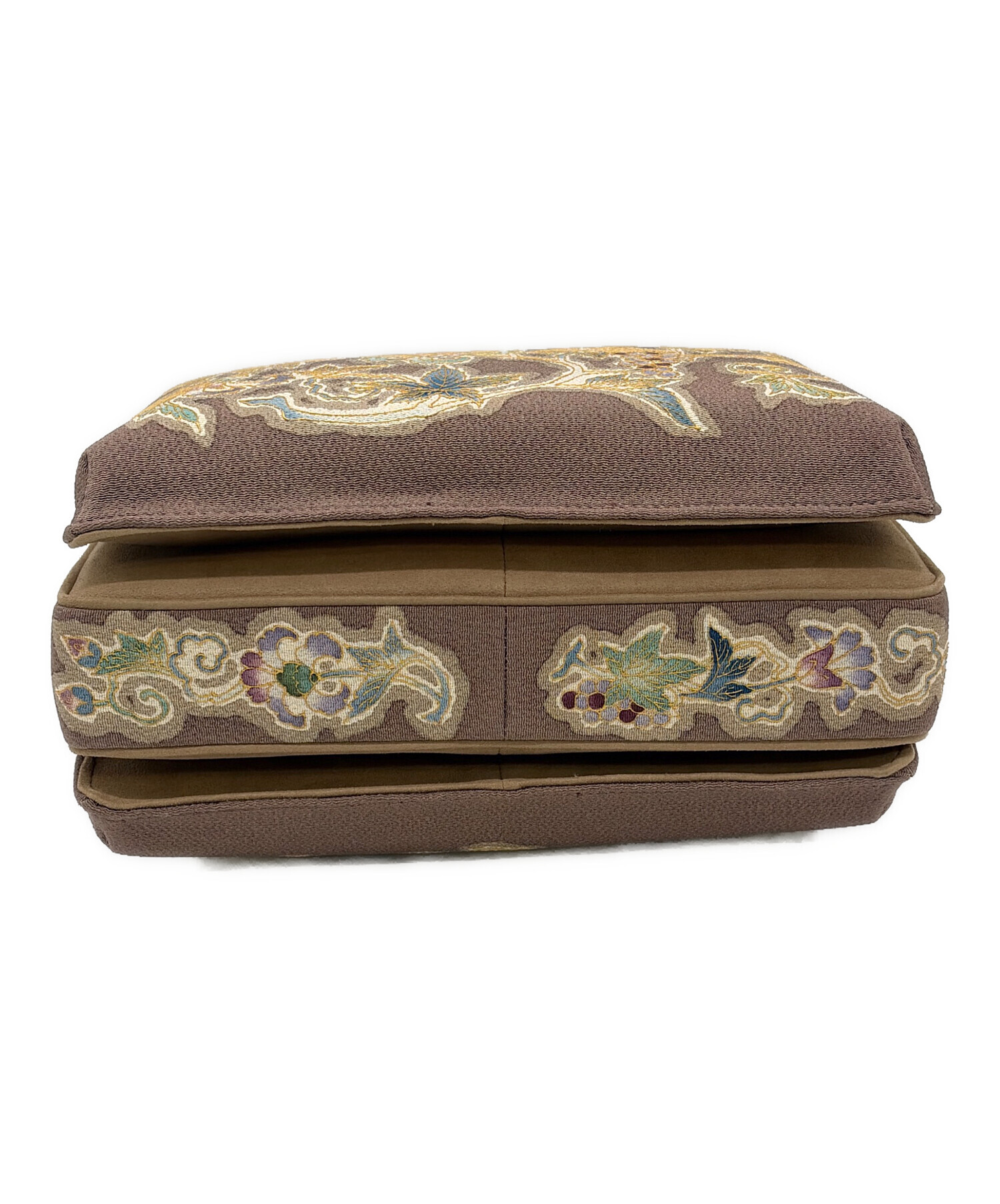 中古・古着通販】OKAJIMA (オカジマ) 和装手提げバッグ 薄紫｜ブランド