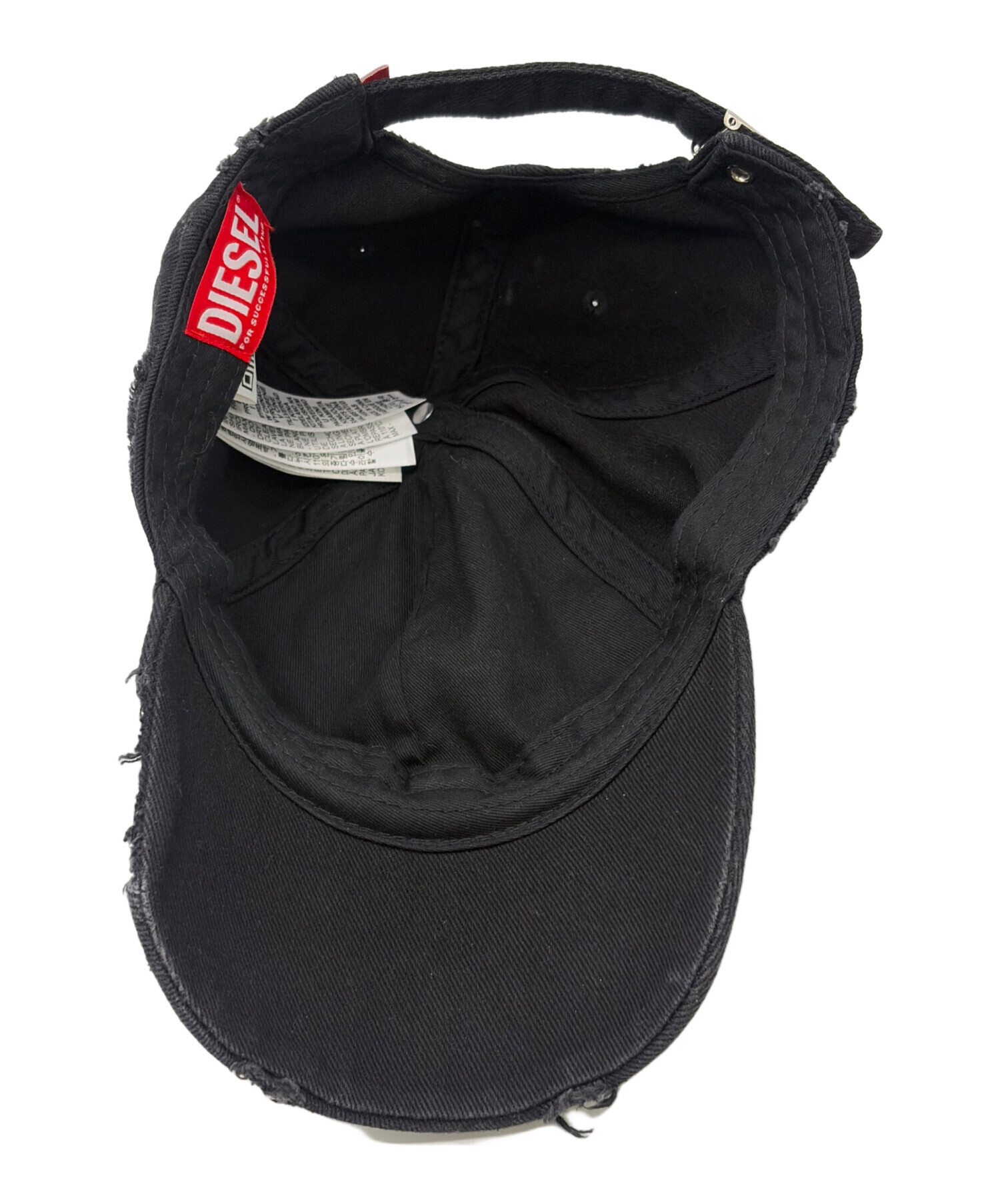 中古・古着通販】DIESEL (ディーゼル) キャップ ブラック｜ブランド