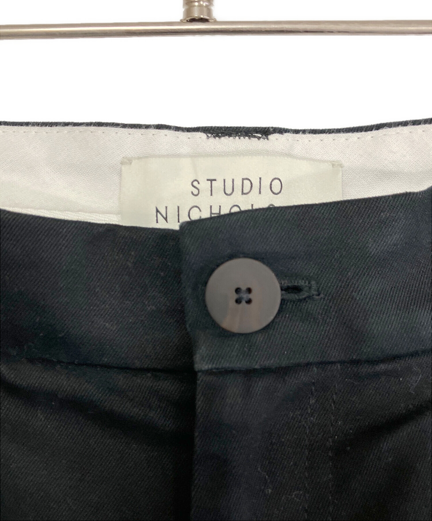 STUDIO NICHOLSON コットンツイル　チノ　トラウザー　XS STUDIO NICHOLSON コットンツイル チノ トラウザー XS 【公式通販】