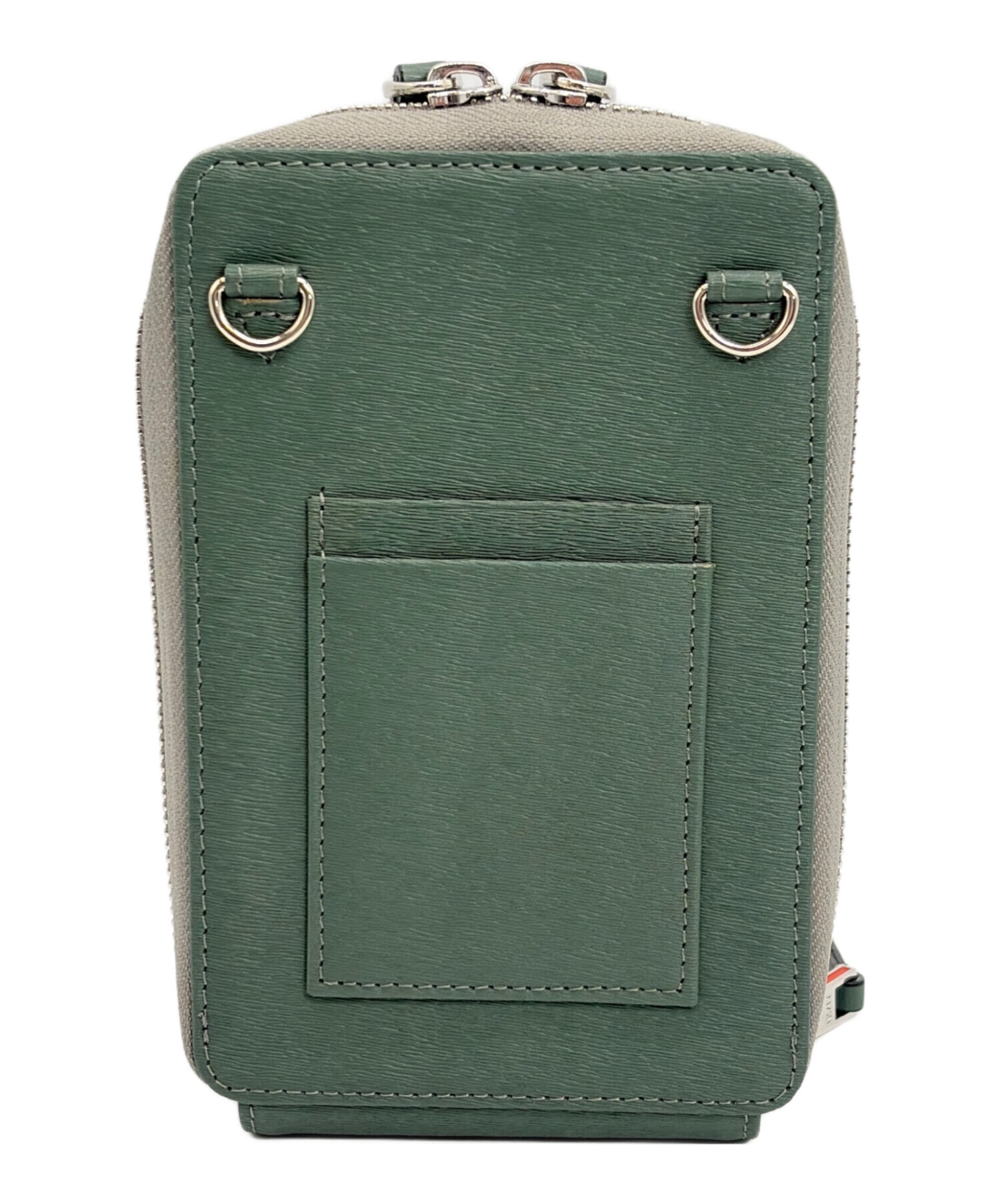 中古・古着通販】ISIT (イズイット) ﾎﾞｰﾉﾚｻﾞｰｽﾏﾎｼｮﾙﾀﾞｰ グリーン 