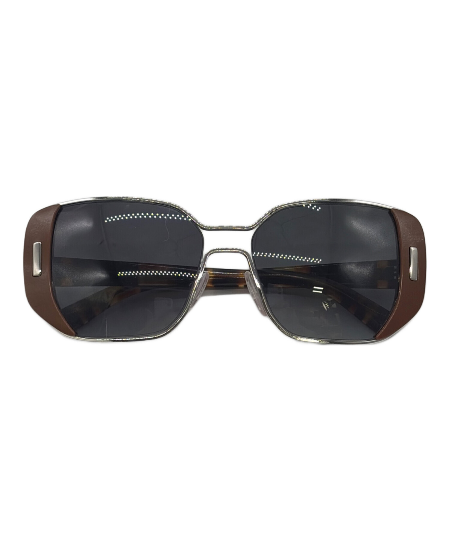 中古・古着通販】PRADA (プラダ) サングラス ネイビー×ブラウン