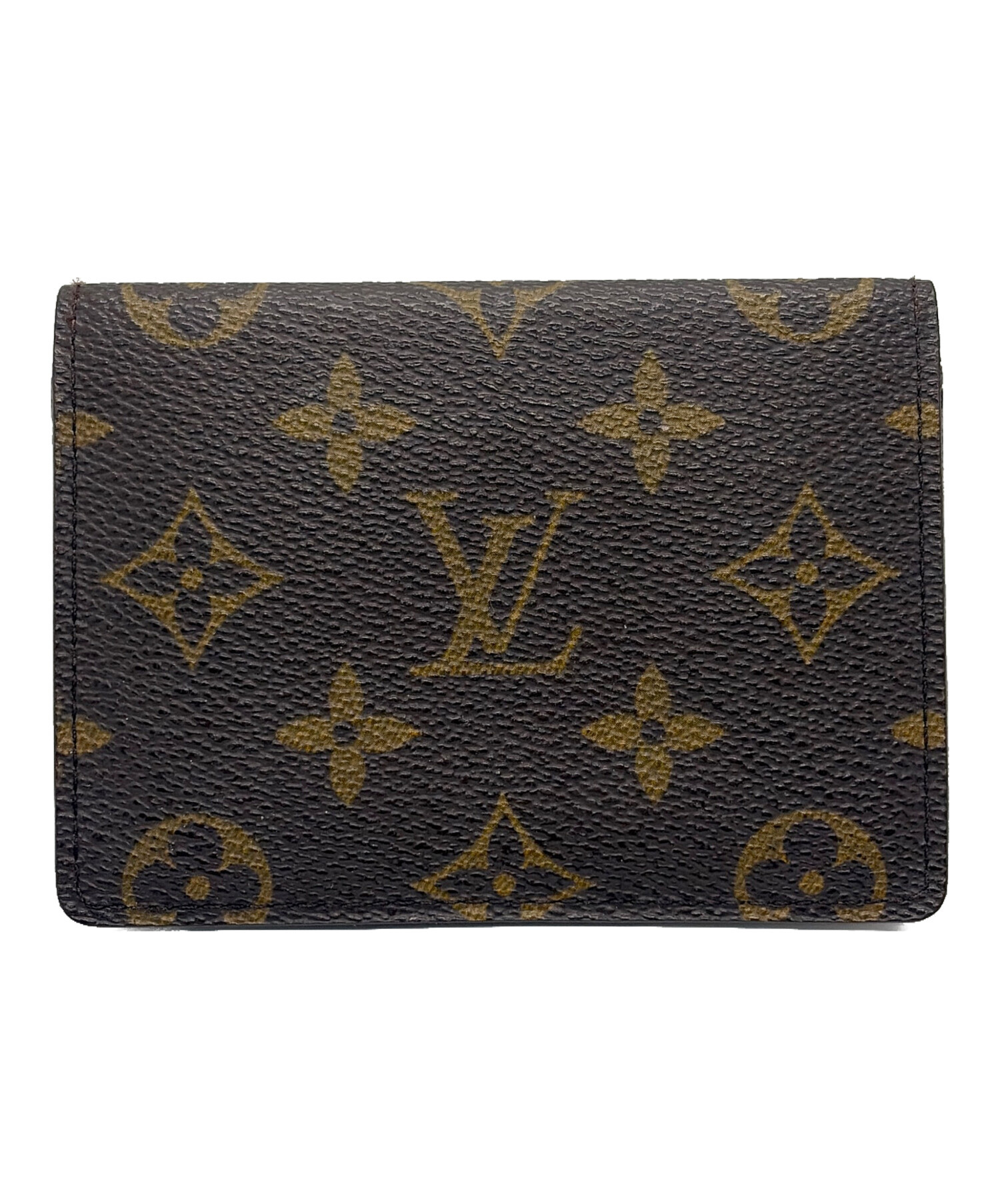 中古・古着通販】LOUIS VUITTON (ルイ ヴィトン) パスケース ブラウン