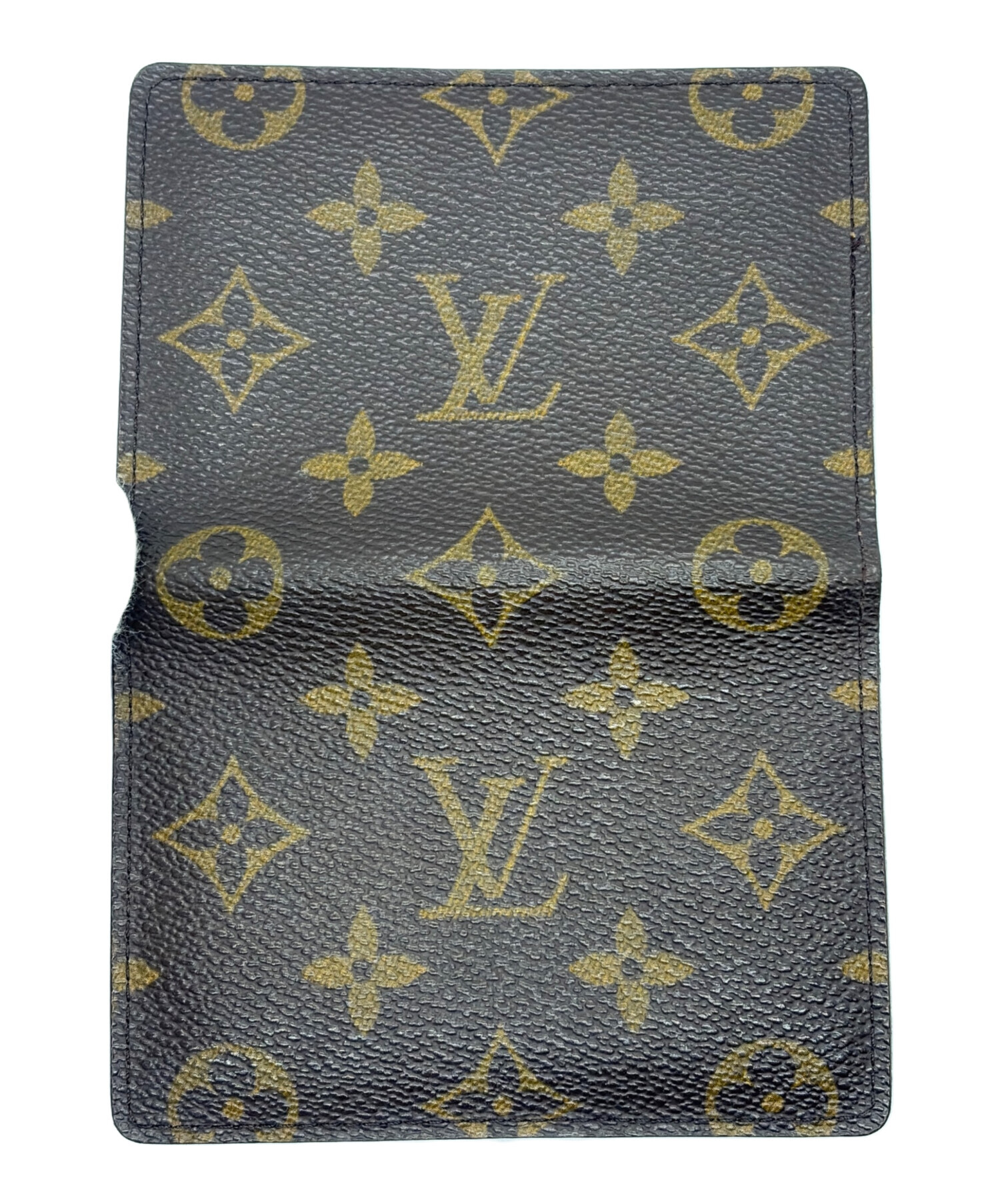 中古・古着通販】LOUIS VUITTON (ルイ ヴィトン) パスケース ブラウン